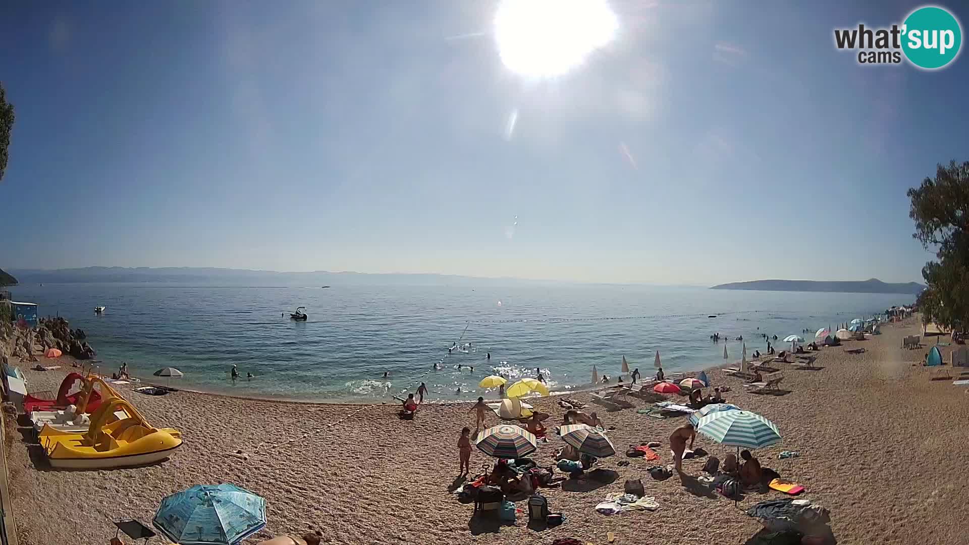 Webcam Sv. Ivan beach | Mošćenička Draga