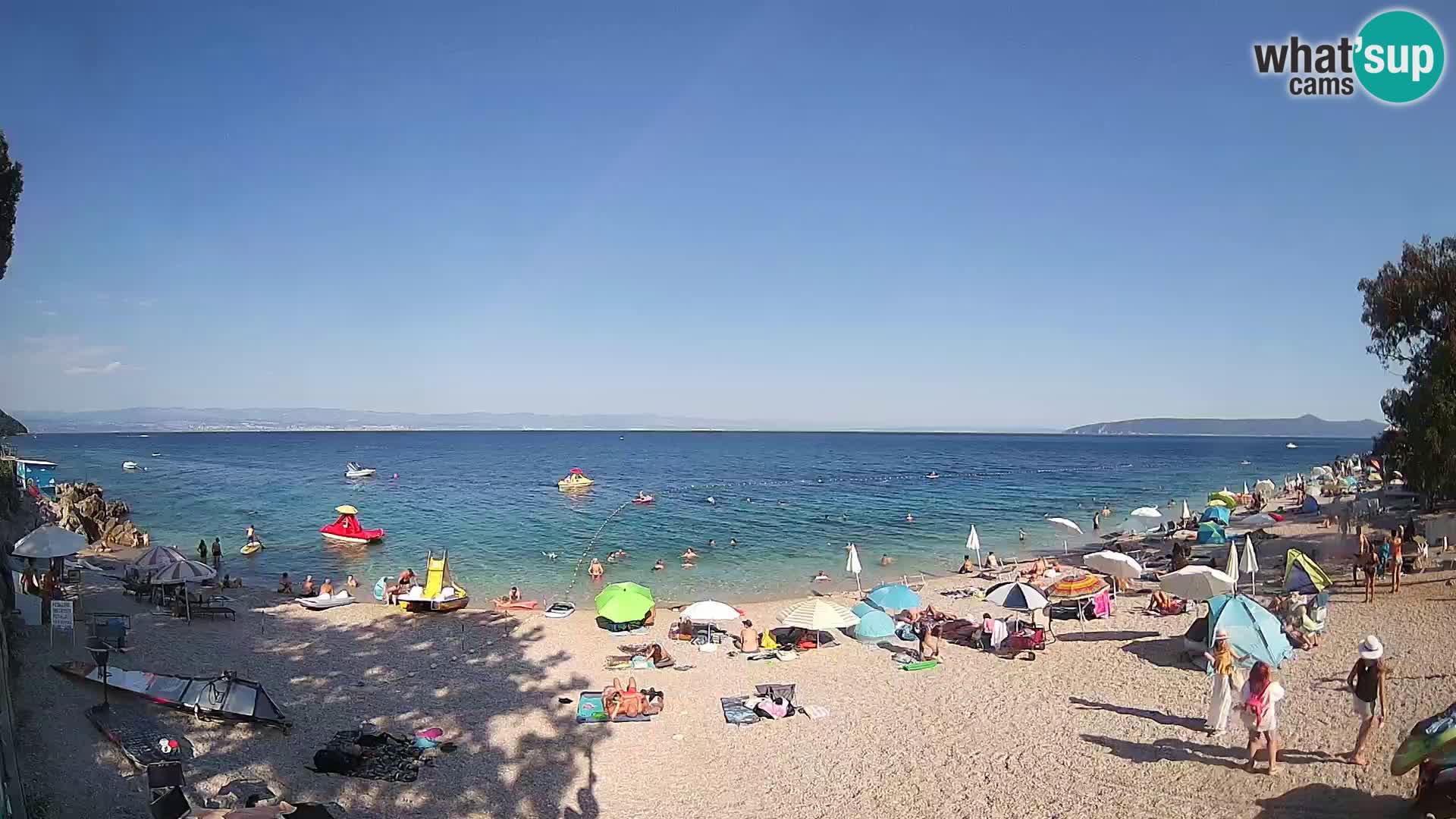 Webcam Sv. Ivan Strand | Mošćenička Draga