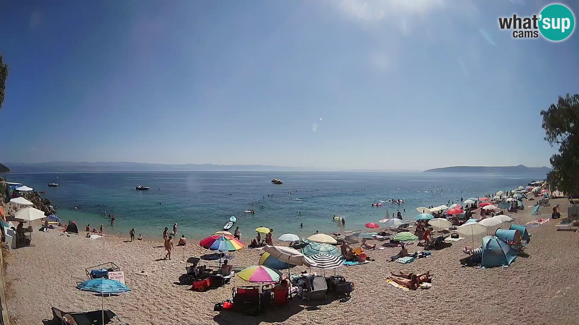 Webcam Sv. Ivan beach | Mošćenička Draga