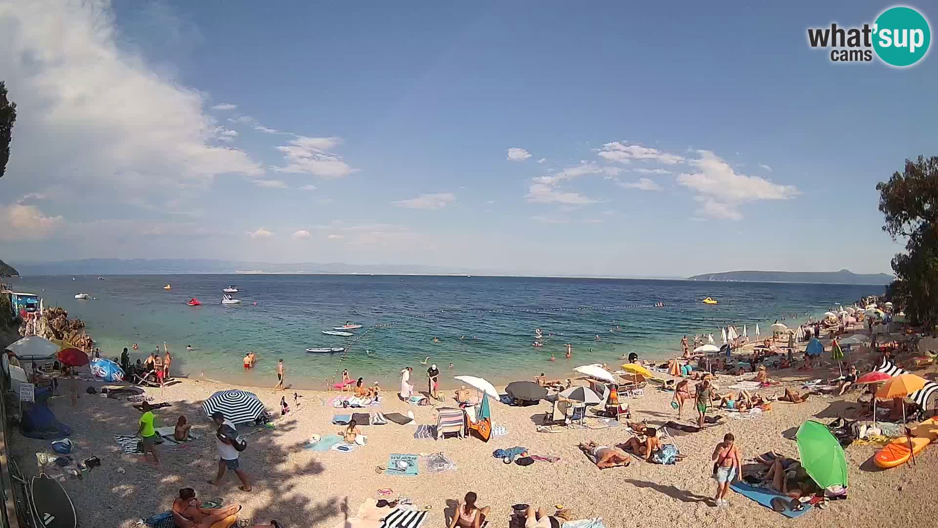 Webcam Sv. Ivan Strand | Mošćenička Draga