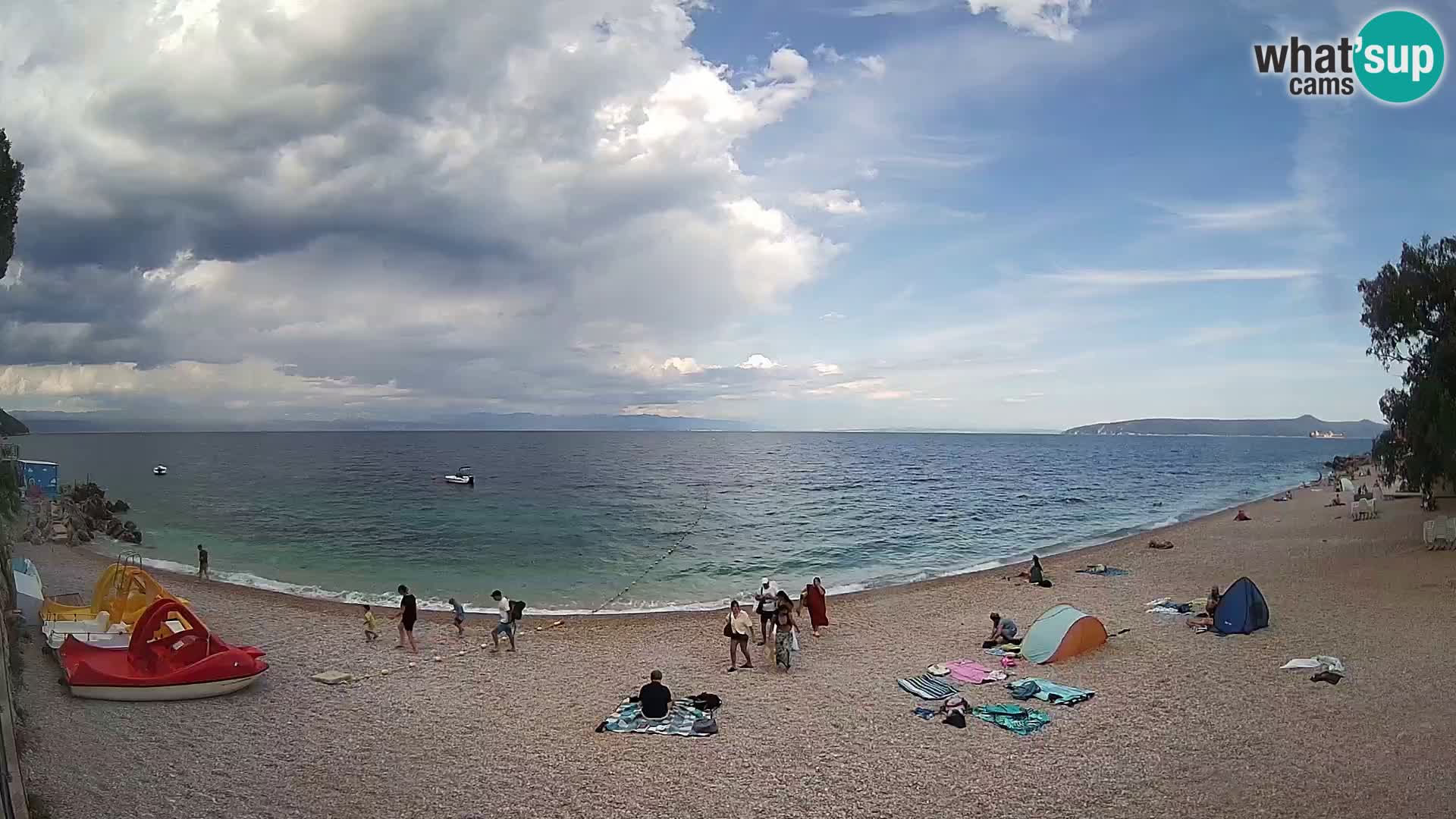 Webcam spiaggia Sv. Ivan | Draga di Moschiena