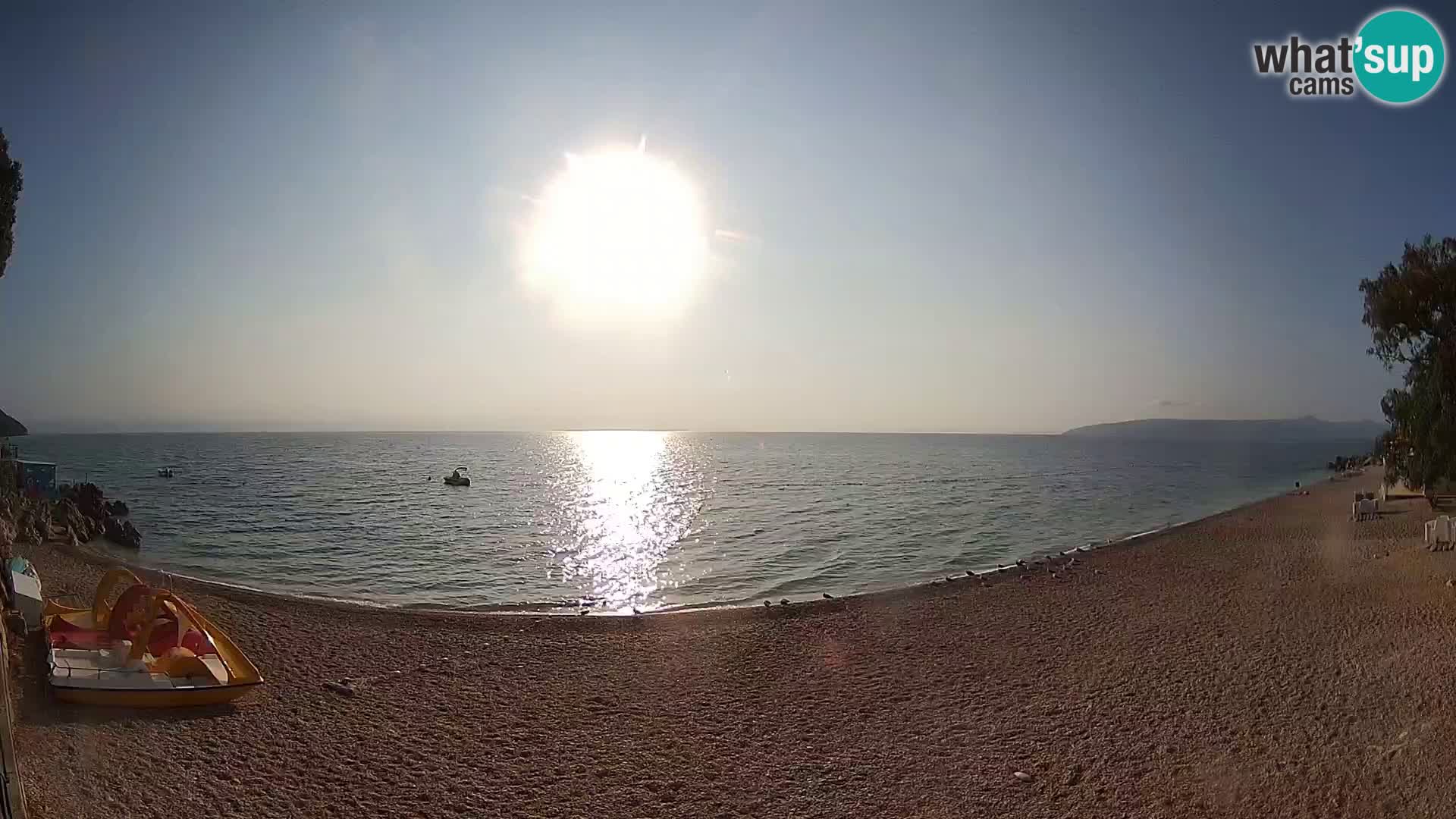 Webcam spiaggia Sv. Ivan | Draga di Moschiena