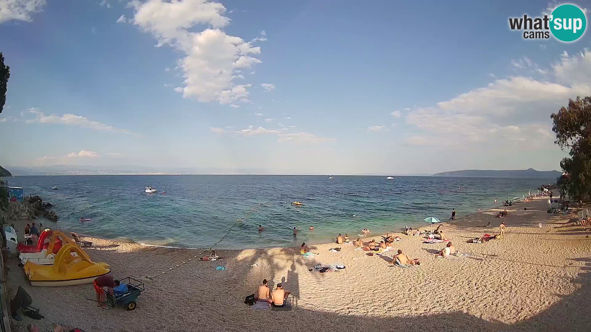 Livecam plage Sv. Ivan | Mošćenička Draga