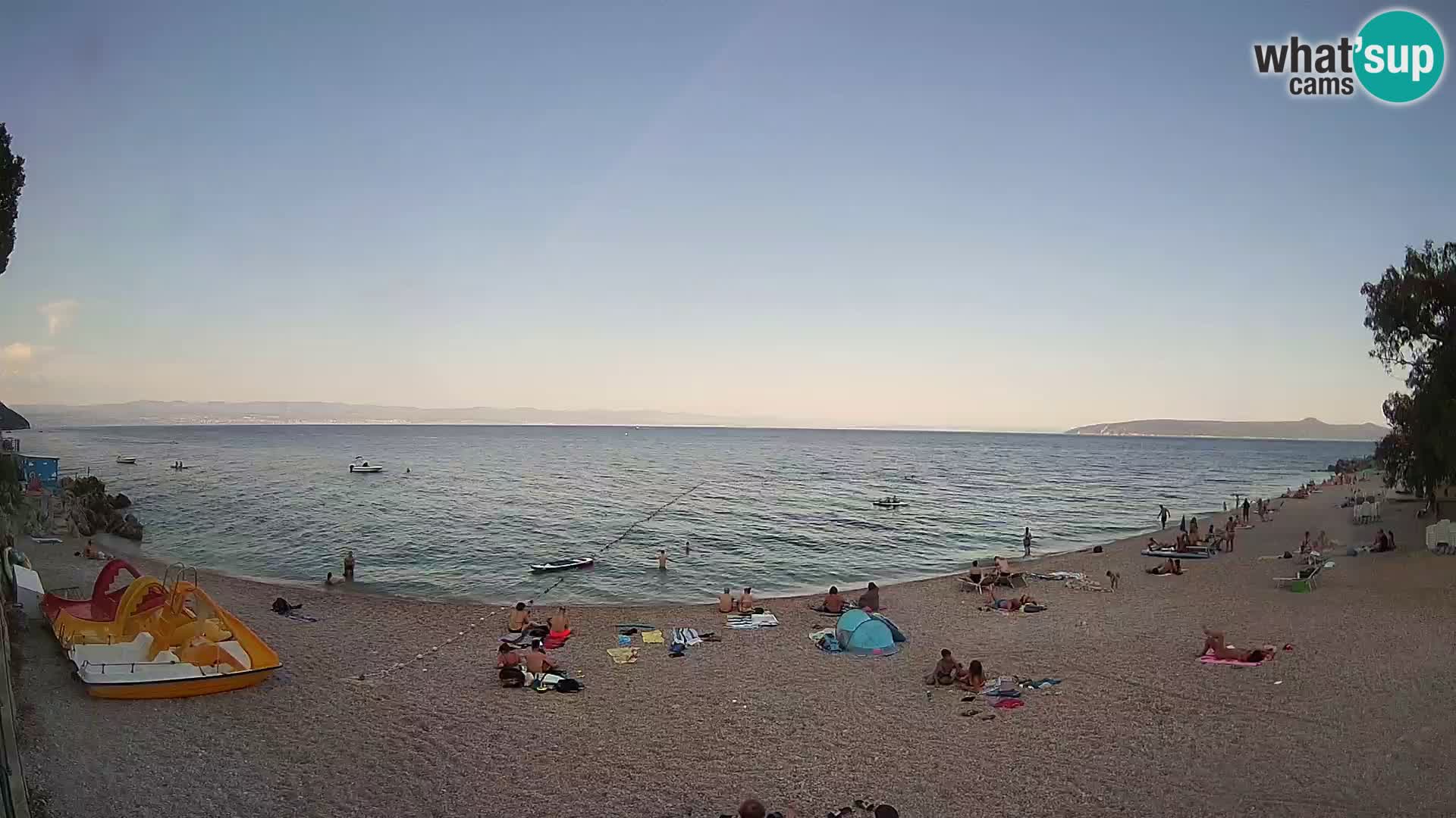 Webcam spiaggia Sv. Ivan | Draga di Moschiena