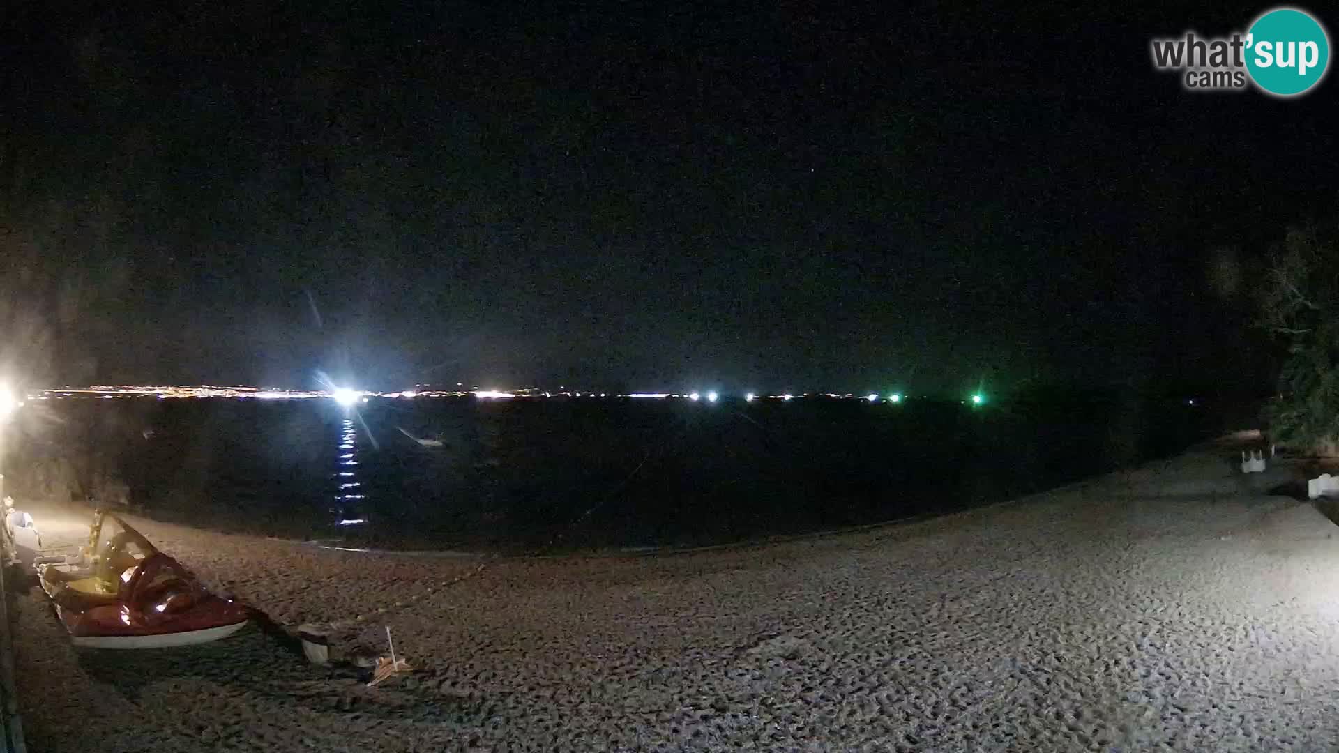 Webcam spiaggia Sv. Ivan | Draga di Moschiena