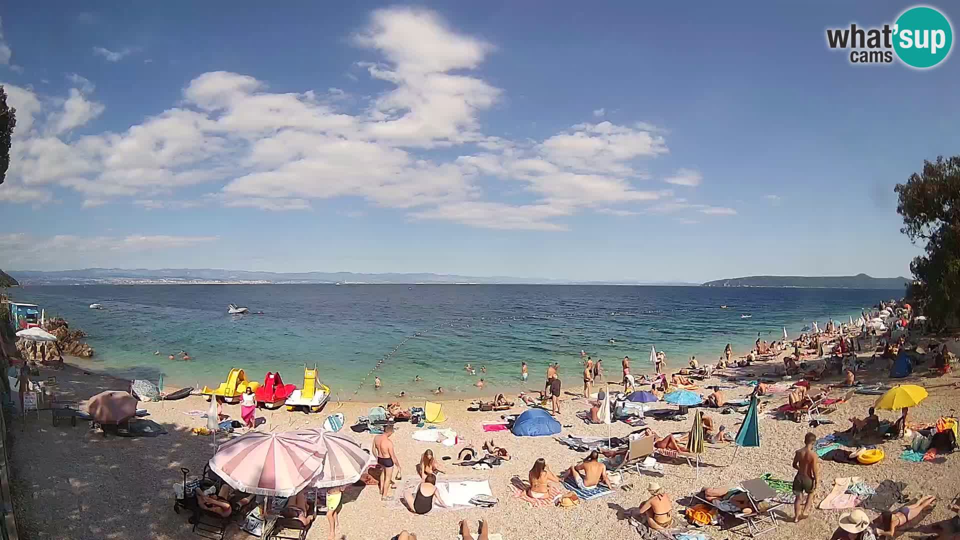 Spletna kamera plaža Sv. Ivan | Mošćenička Draga