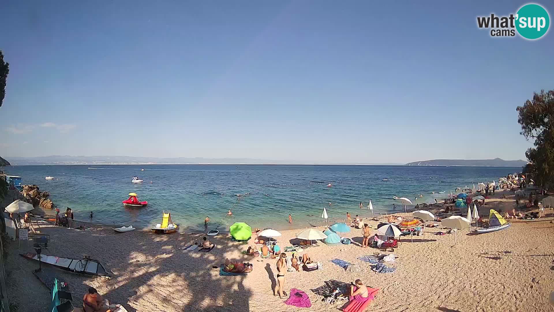 Webcam Sv. Ivan beach | Mošćenička Draga