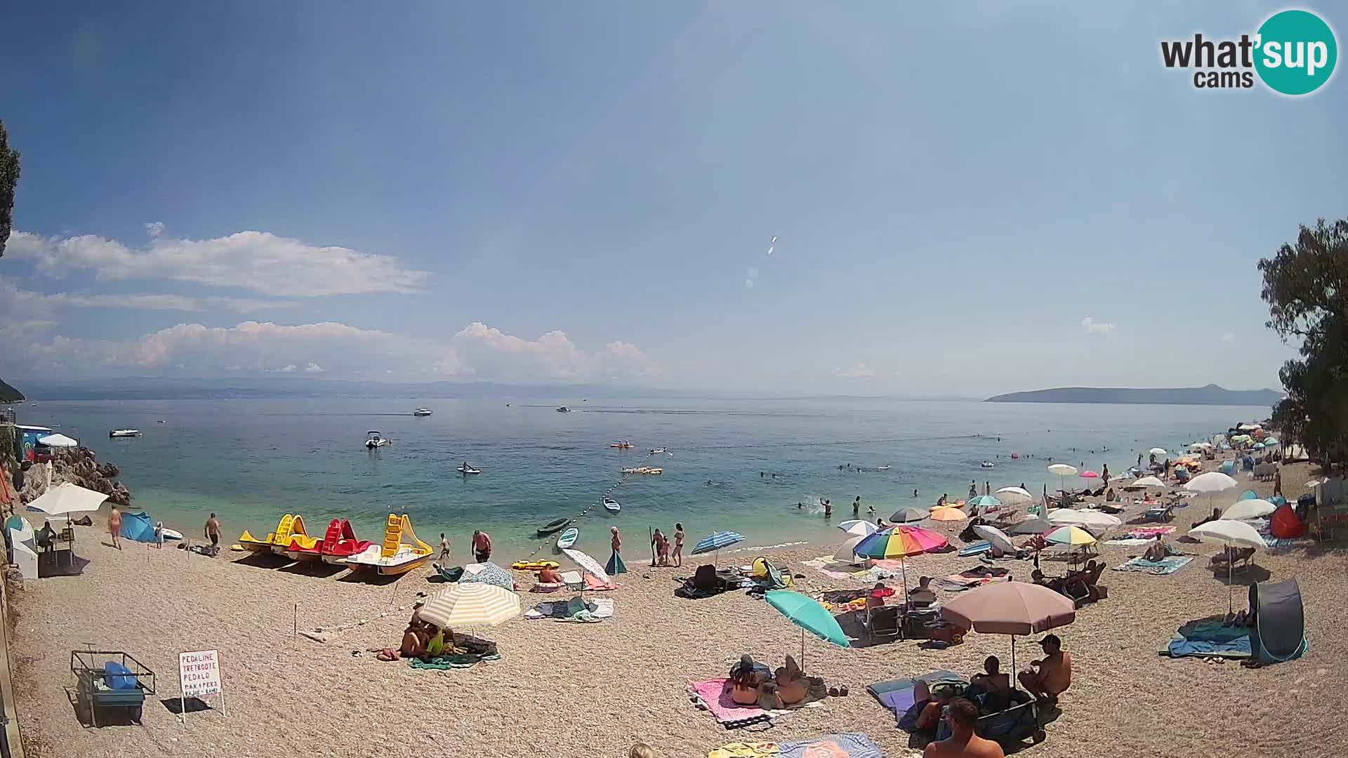 Webcam Sv. Ivan Strand | Mošćenička Draga
