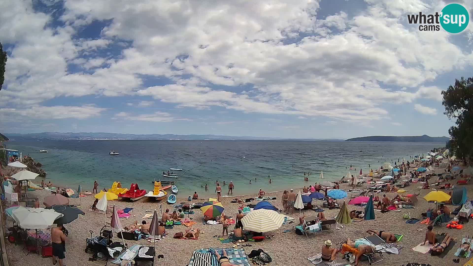 Livecam plage Sv. Ivan | Mošćenička Draga
