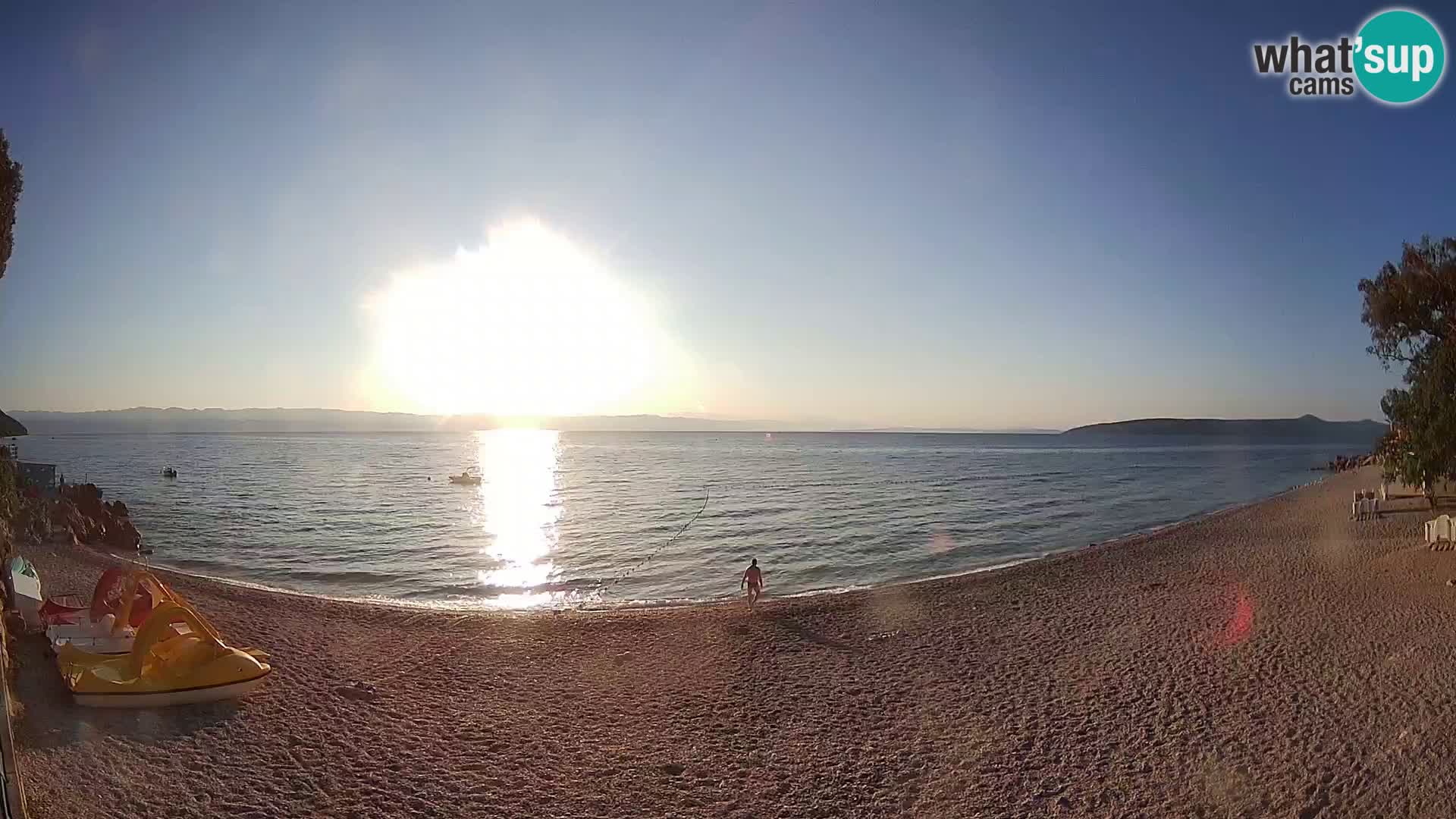 Webcam spiaggia Sv. Ivan | Draga di Moschiena