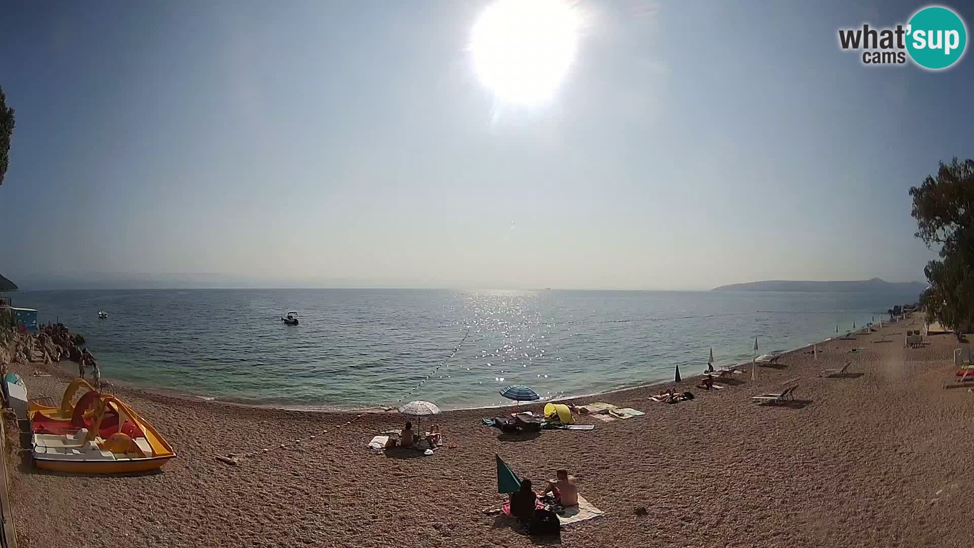 Webcam spiaggia Sv. Ivan | Draga di Moschiena