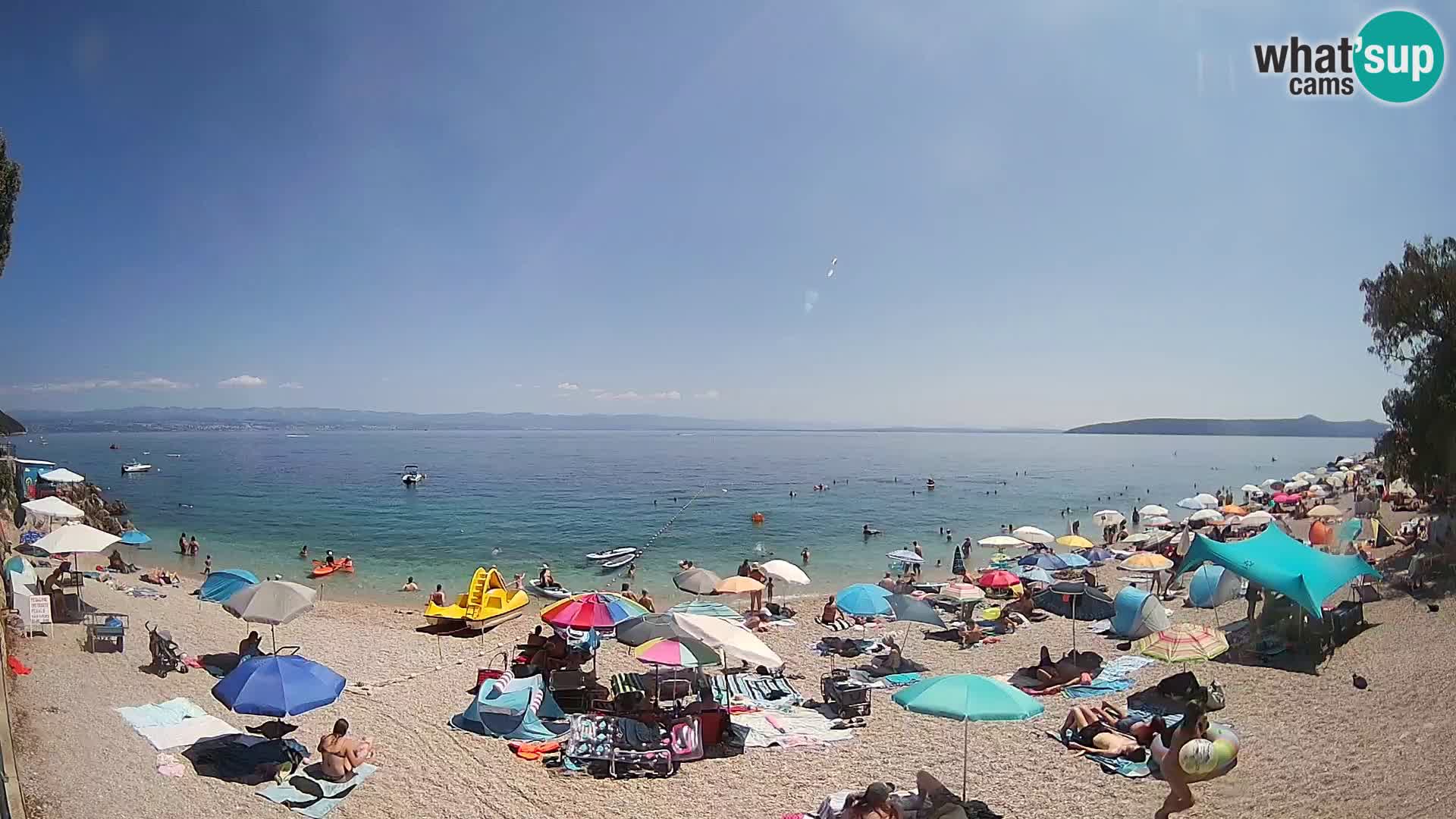 Webcam Sv. Ivan Strand | Mošćenička Draga