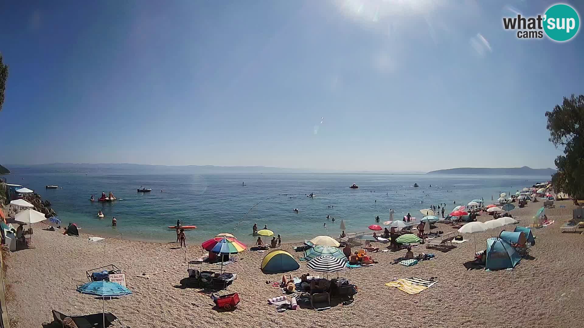Livecam plage Sv. Ivan | Mošćenička Draga