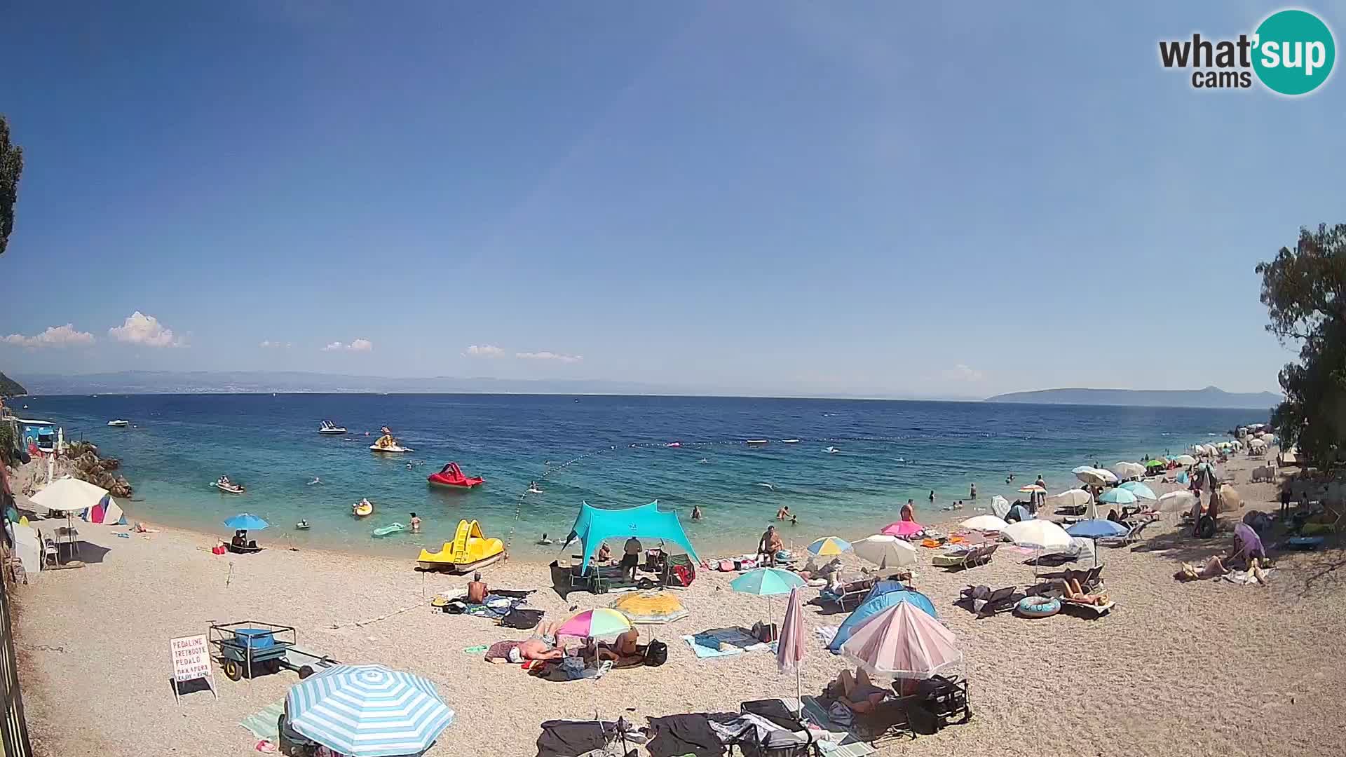 Webcam Sv. Ivan beach | Mošćenička Draga