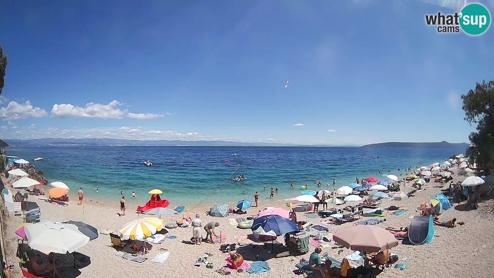 Webcam Sv. Ivan beach | Mošćenička Draga
