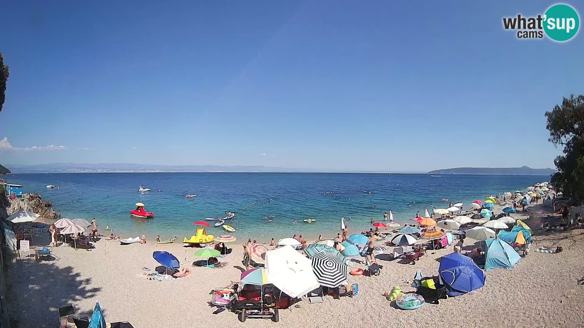 Webcam Sv. Ivan Strand | Mošćenička Draga