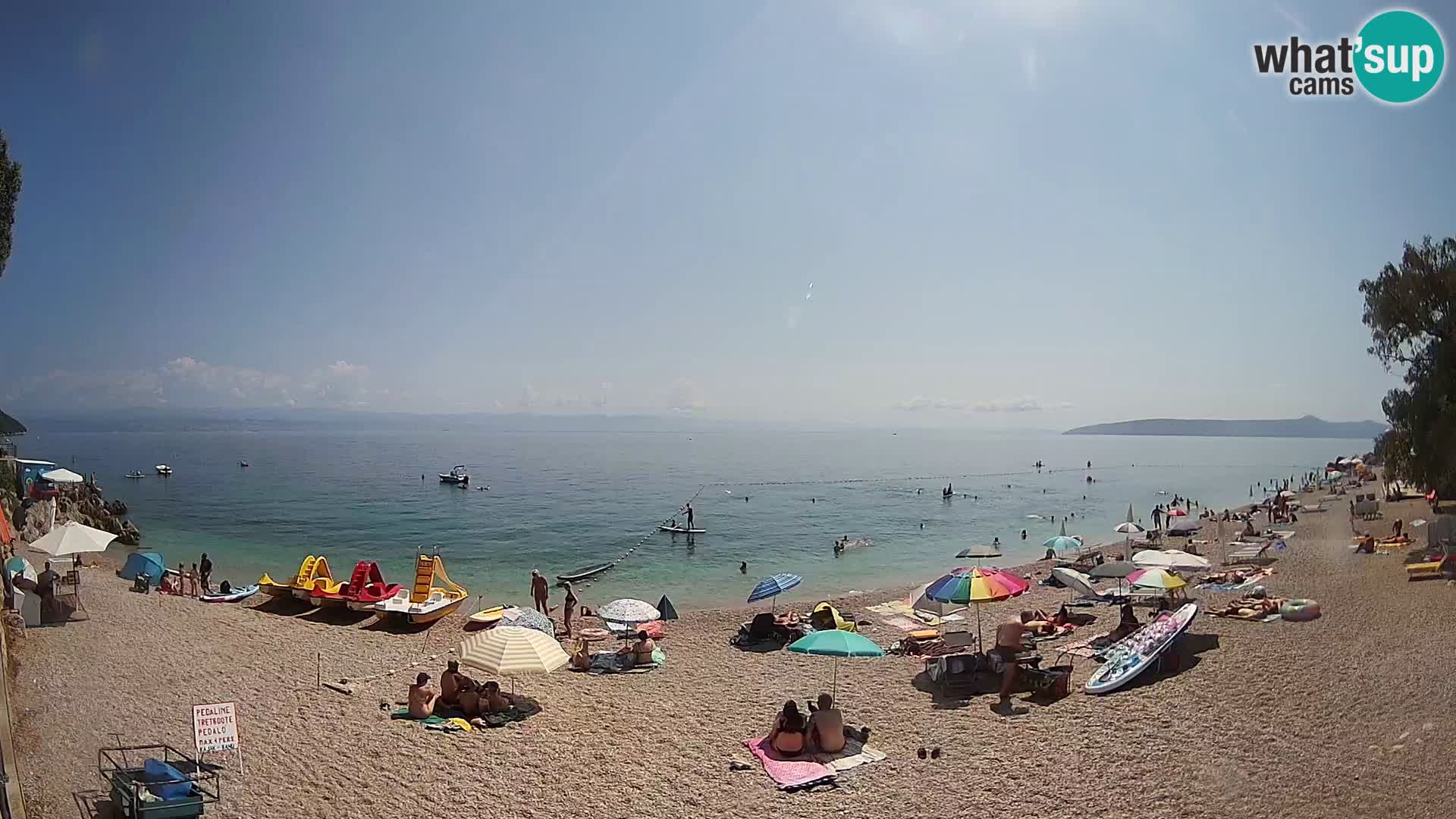Webcam Sv. Ivan beach | Mošćenička Draga