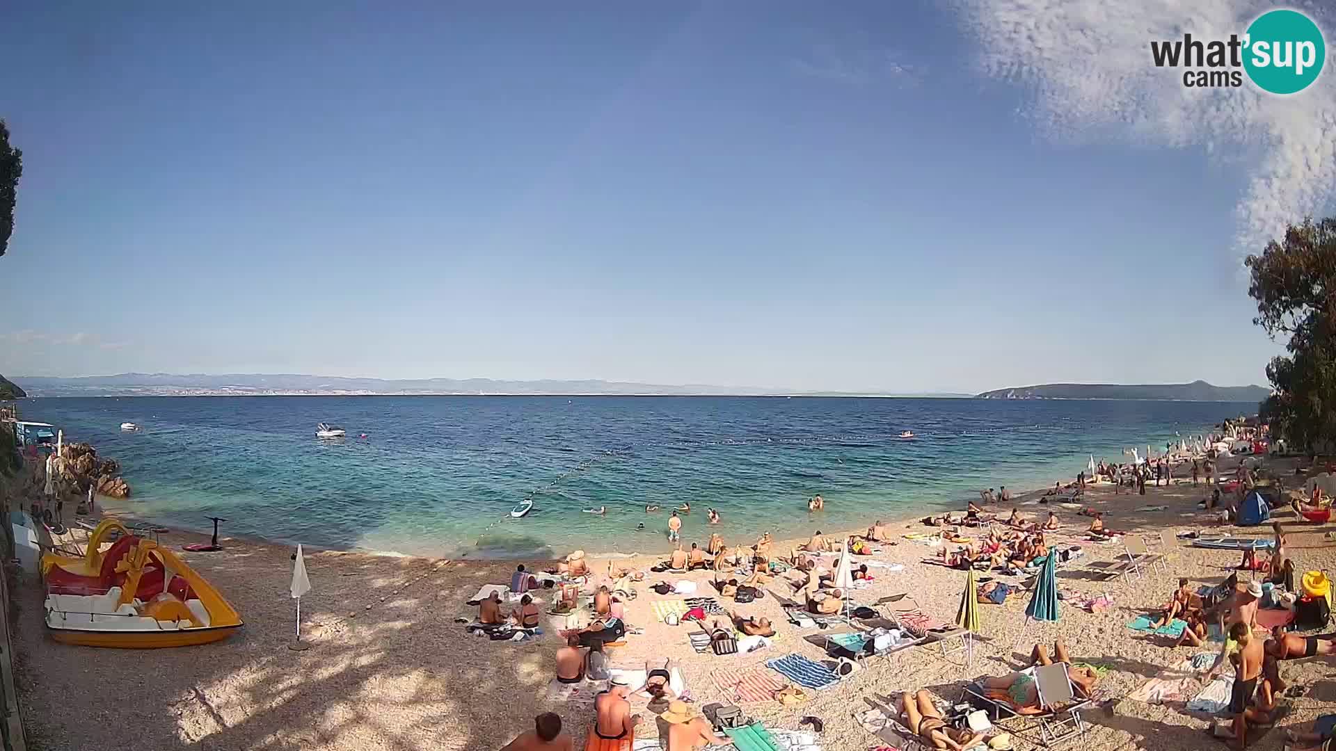 Webcam Sv. Ivan Strand | Mošćenička Draga