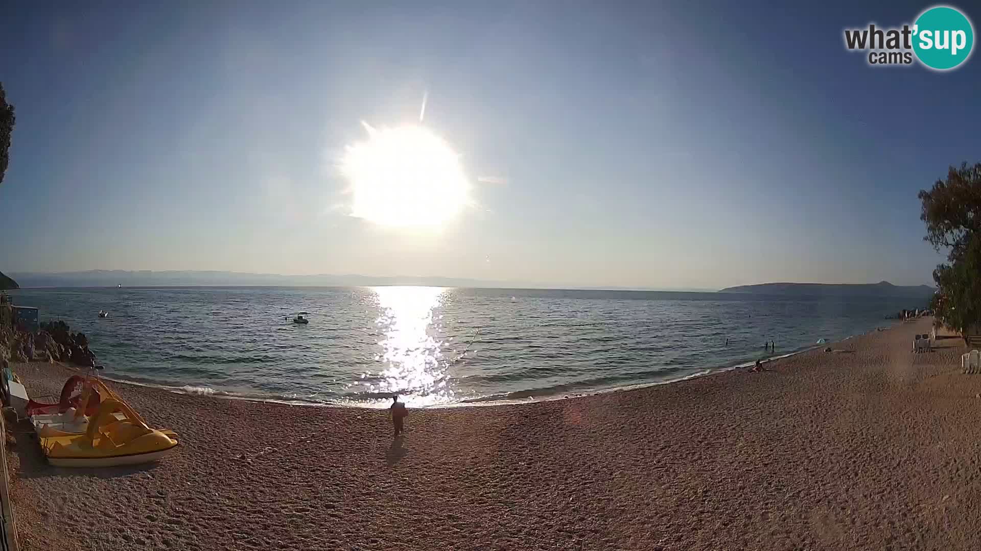 Webcam spiaggia Sv. Ivan | Draga di Moschiena