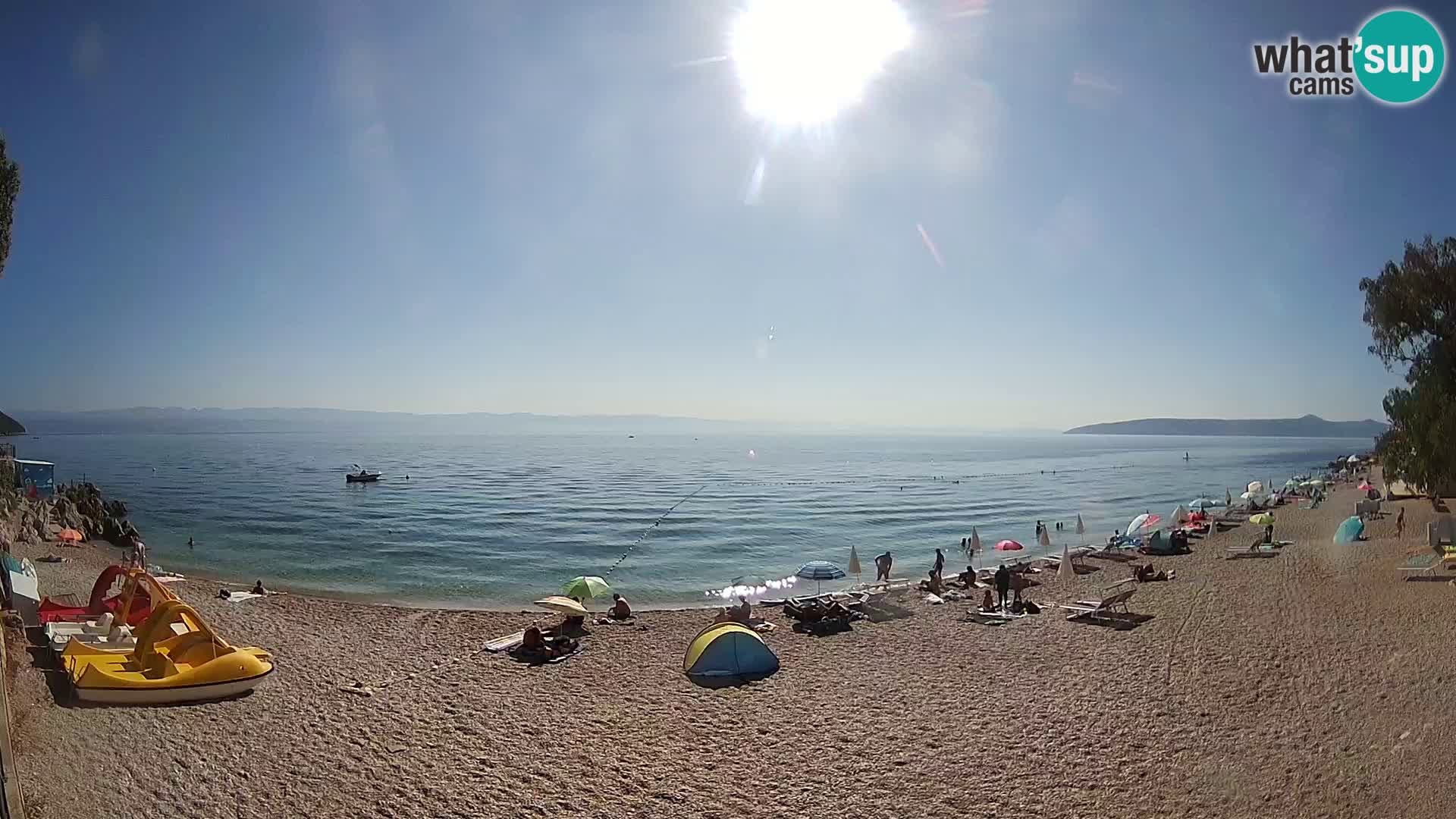 Livecam plage Sv. Ivan | Mošćenička Draga