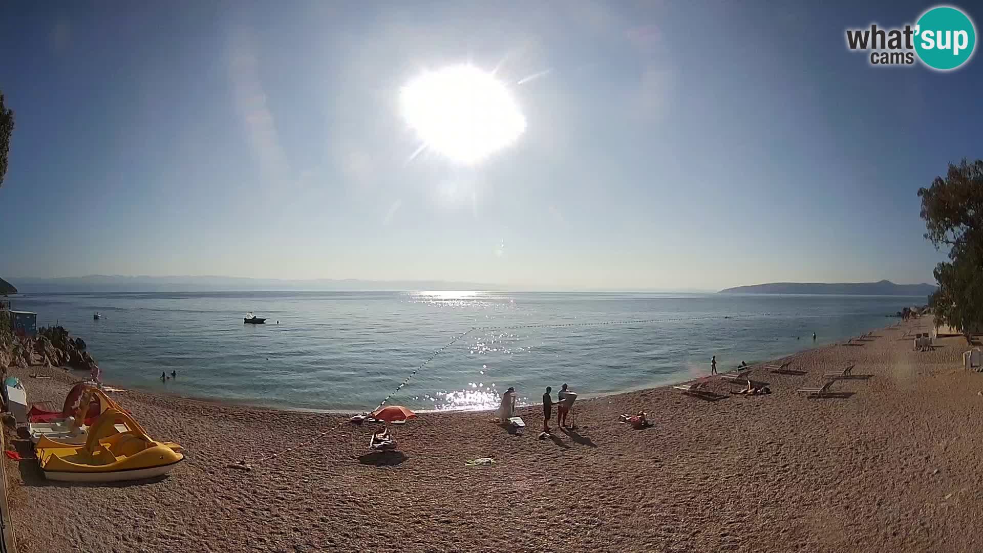 Webcam Sv. Ivan beach | Mošćenička Draga