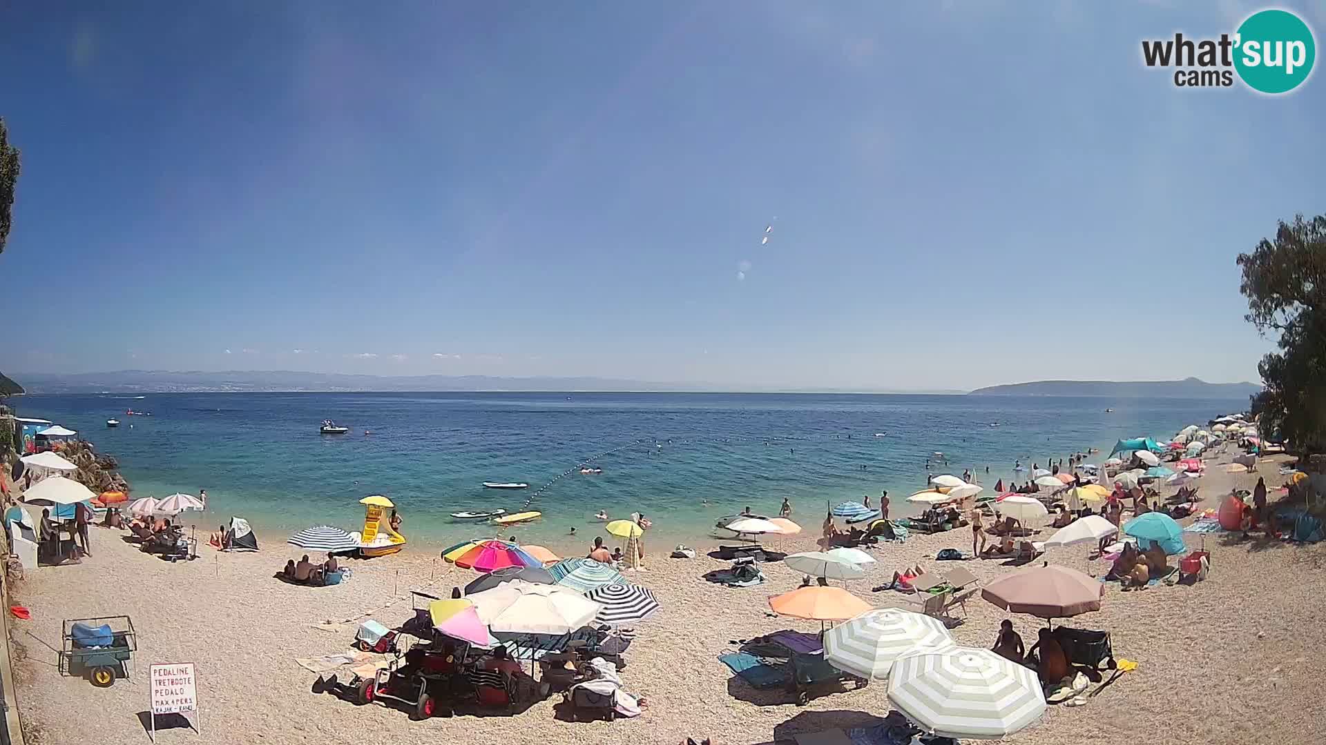 Webcam playa Sv. Ivan | Mošćenička Draga
