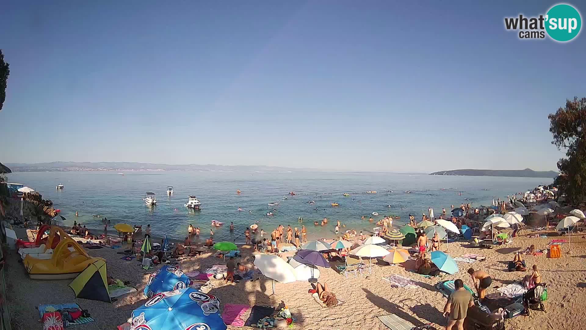 Webcam spiaggia Sv. Ivan | Draga di Moschiena