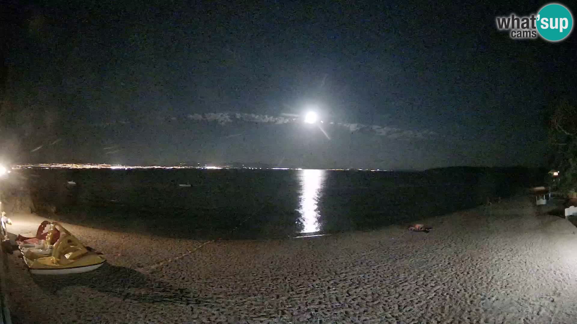 Webcam spiaggia Sv. Ivan | Draga di Moschiena