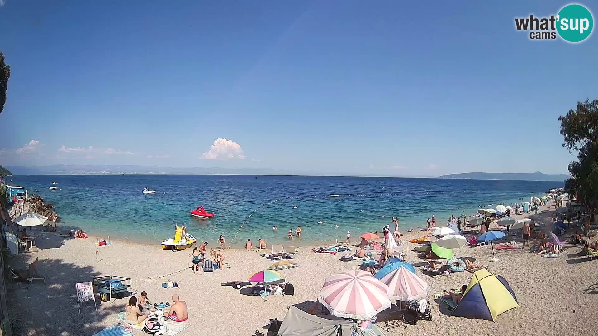 Webcam Sv. Ivan Strand | Mošćenička Draga