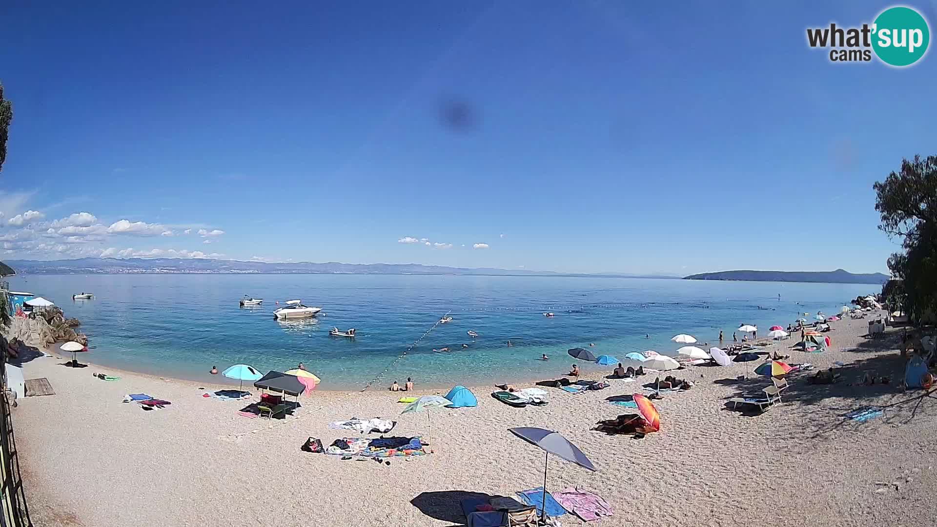 Spletna kamera plaža Sv. Ivan | Mošćenička Draga