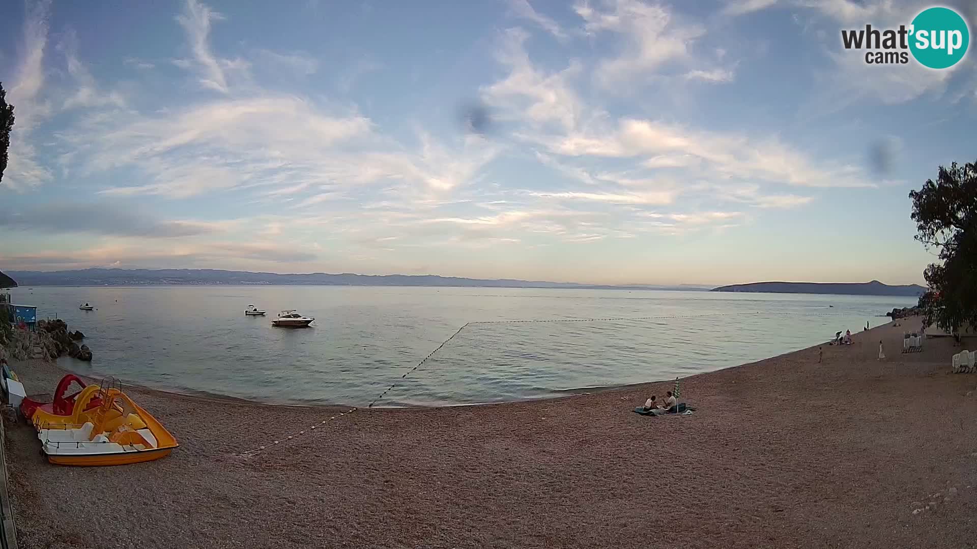 Webcam spiaggia Sv. Ivan | Draga di Moschiena