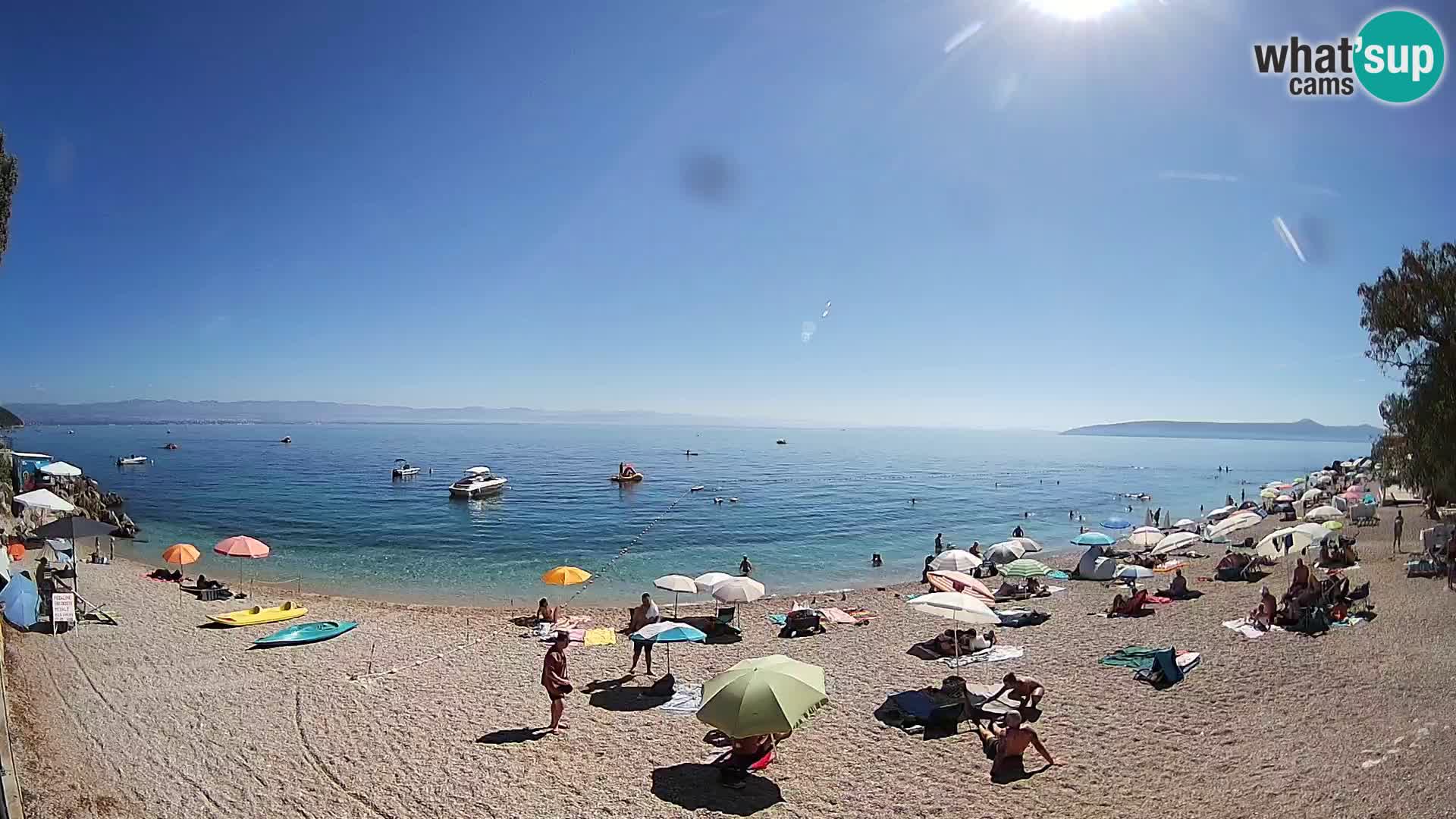 Spletna kamera plaža Sv. Ivan | Mošćenička Draga