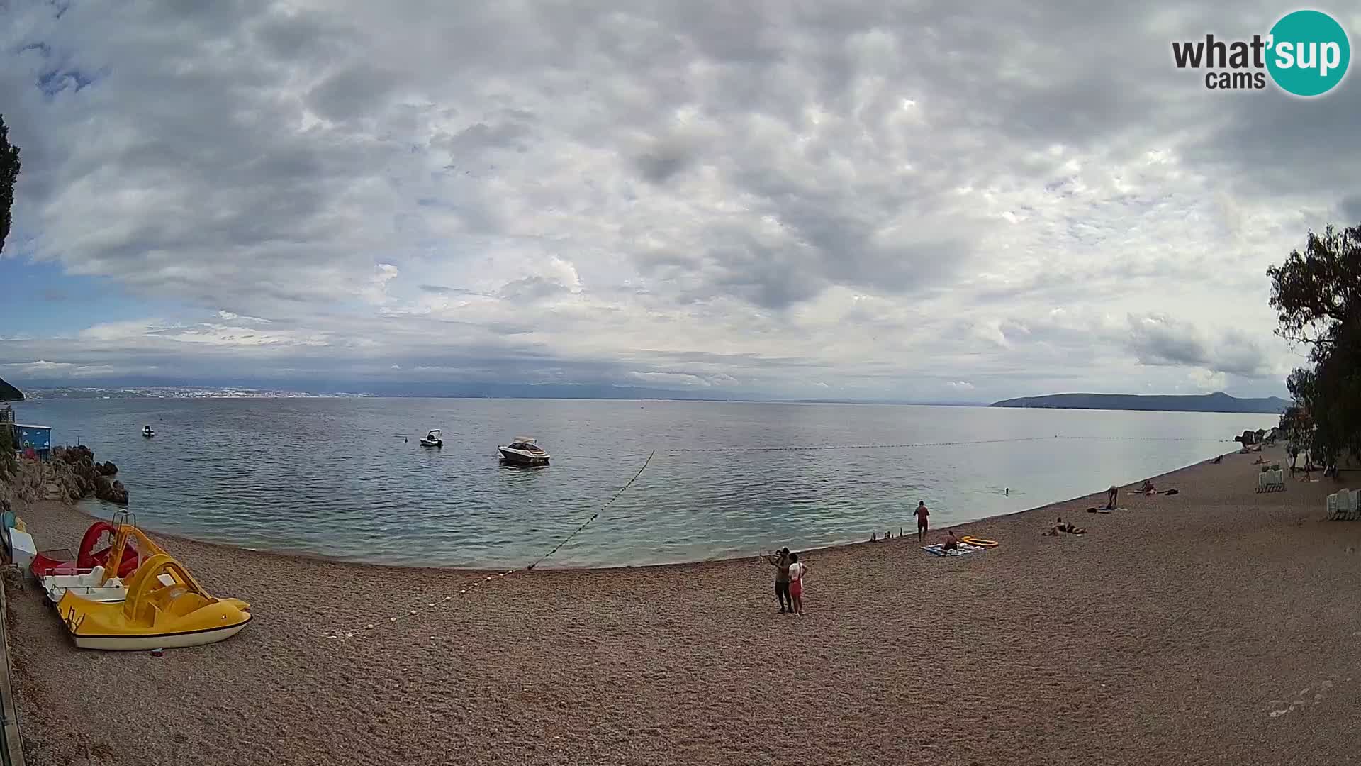 Webcam spiaggia Sv. Ivan | Draga di Moschiena