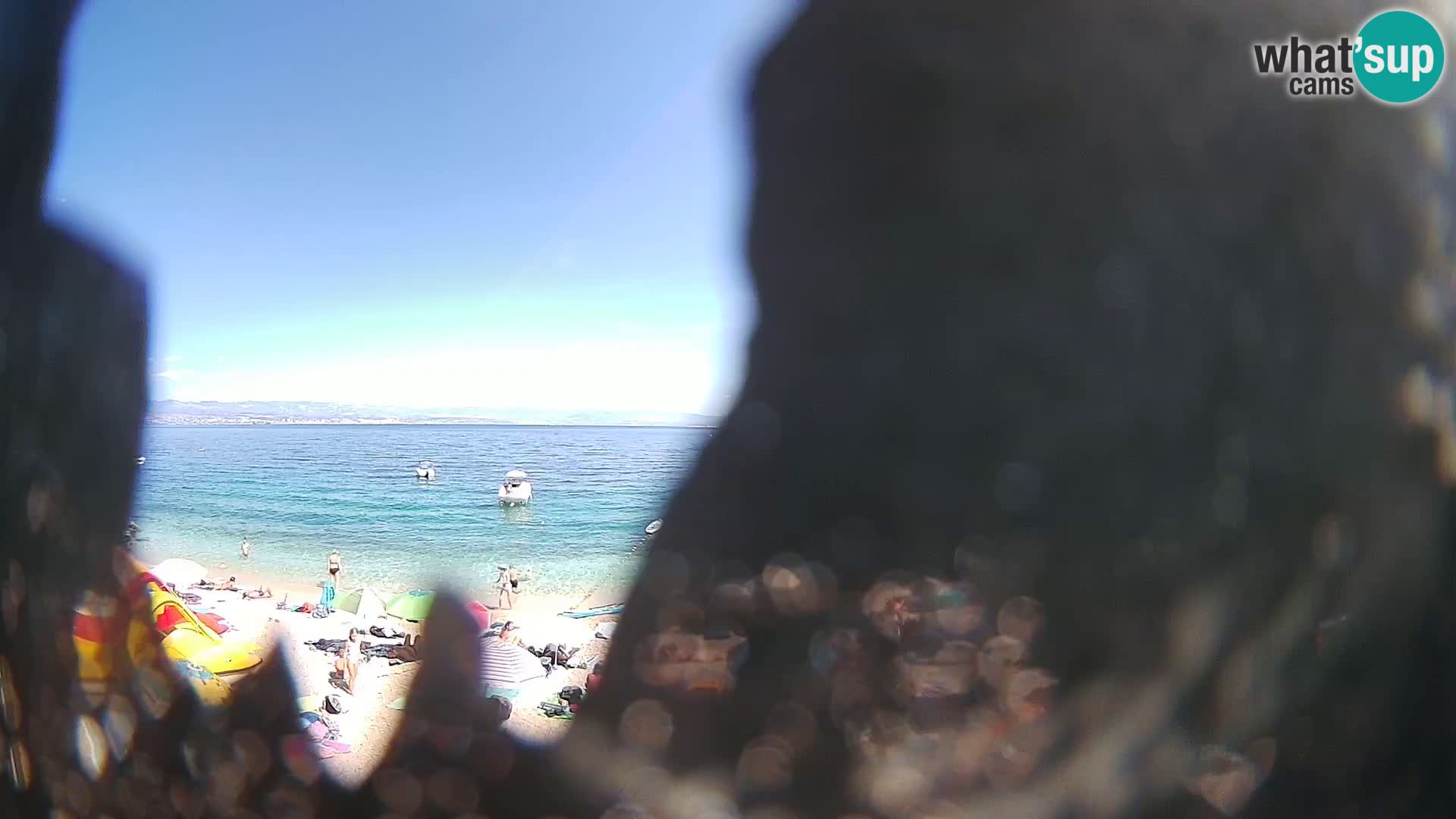 Webcam spiaggia Sv. Ivan | Draga di Moschiena