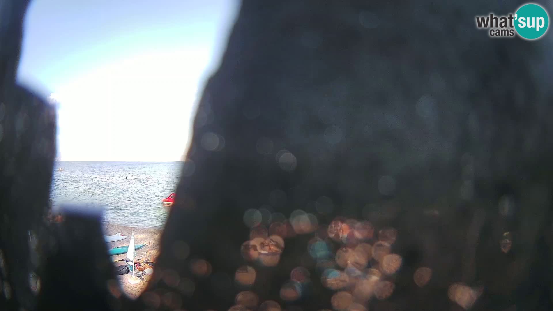 Webcam spiaggia Sv. Ivan | Draga di Moschiena
