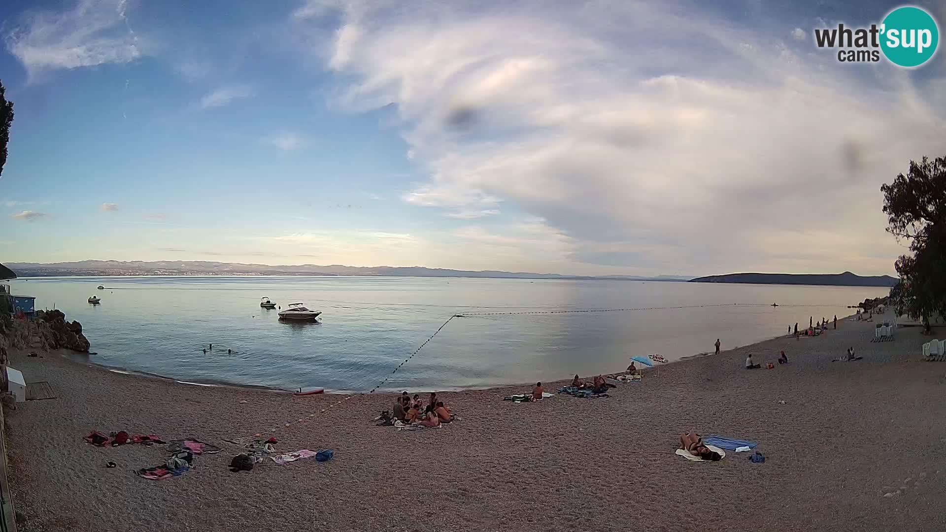 Webcam spiaggia Sv. Ivan | Draga di Moschiena