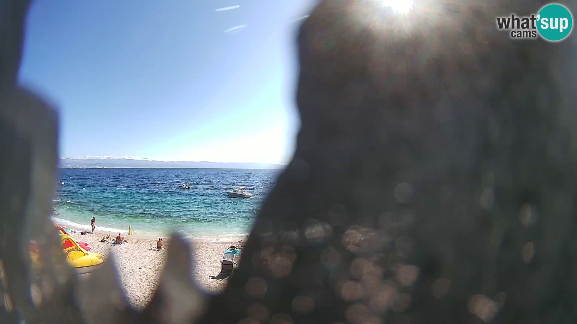 Webcam spiaggia Sv. Ivan | Draga di Moschiena