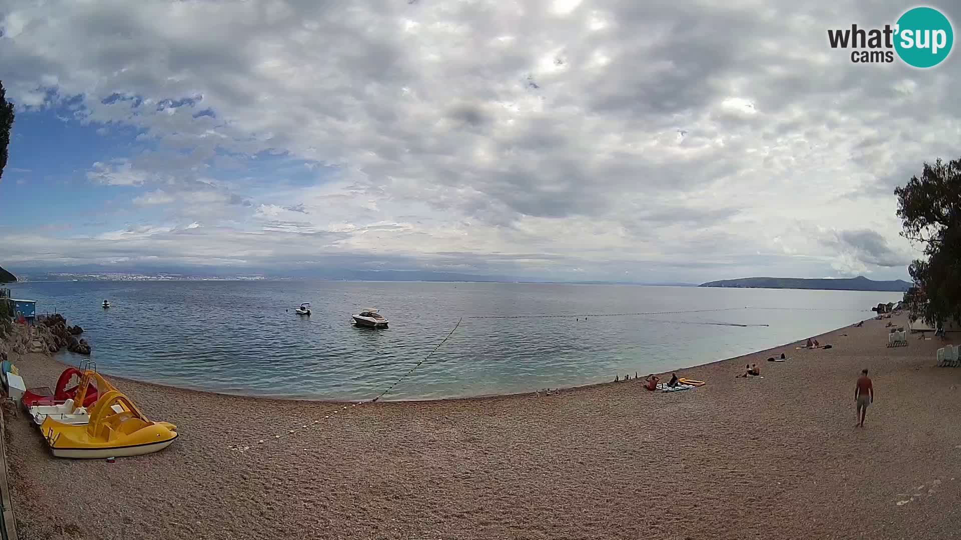 Webcam spiaggia Sv. Ivan | Draga di Moschiena