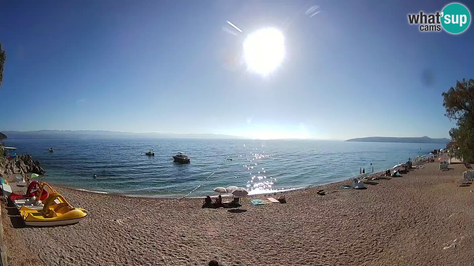 Web kamera plaža Sv. Ivan | Mošćenička Draga