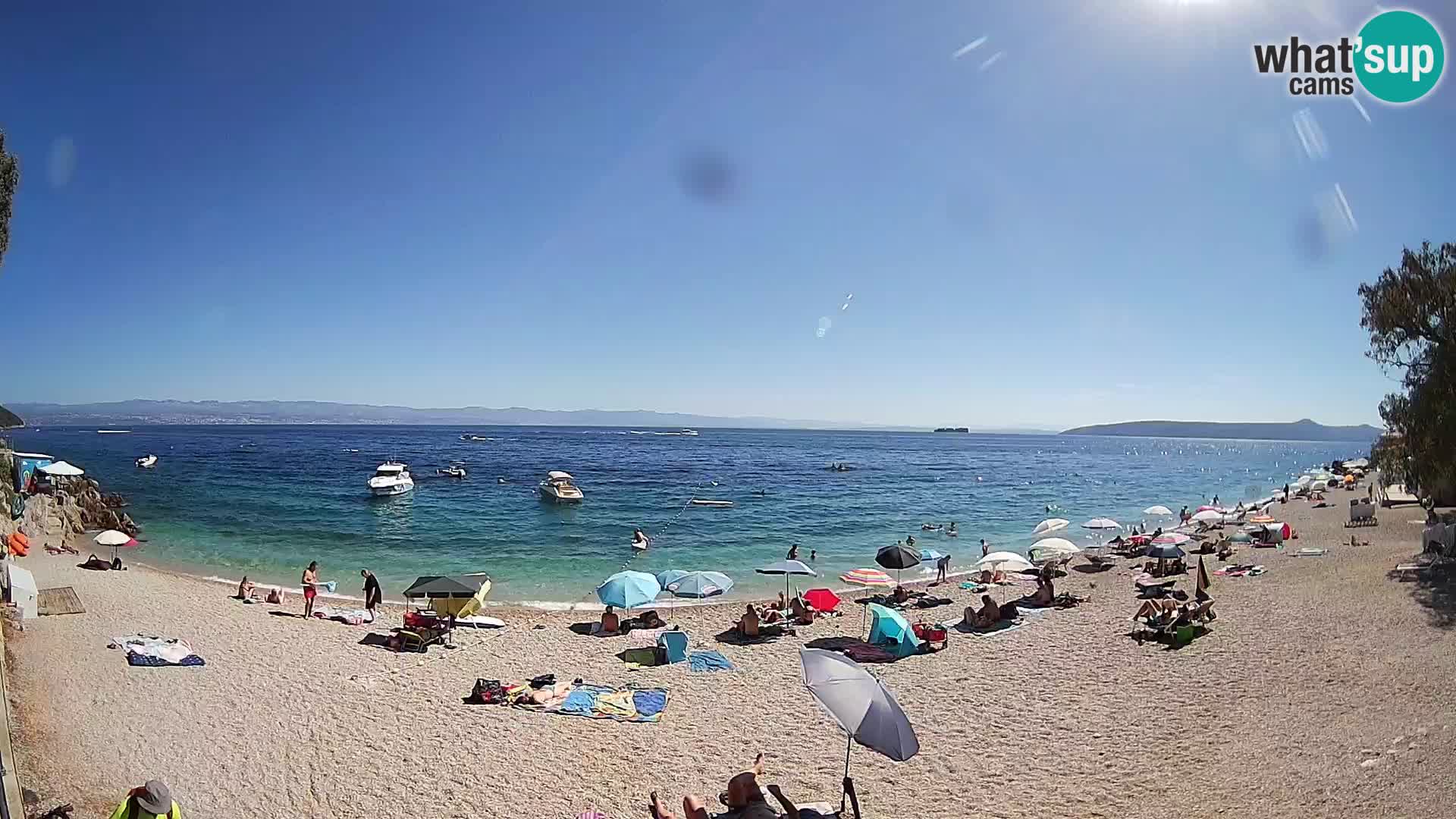 Spletna kamera plaža Sv. Ivan | Mošćenička Draga