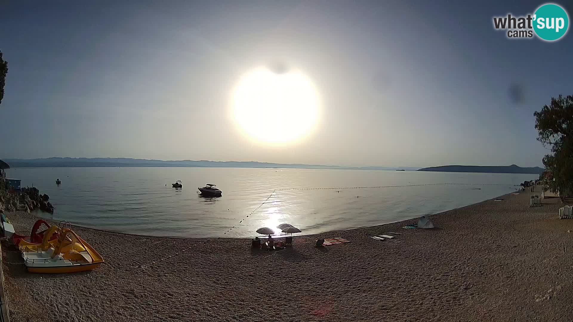 Webcam spiaggia Sv. Ivan | Draga di Moschiena