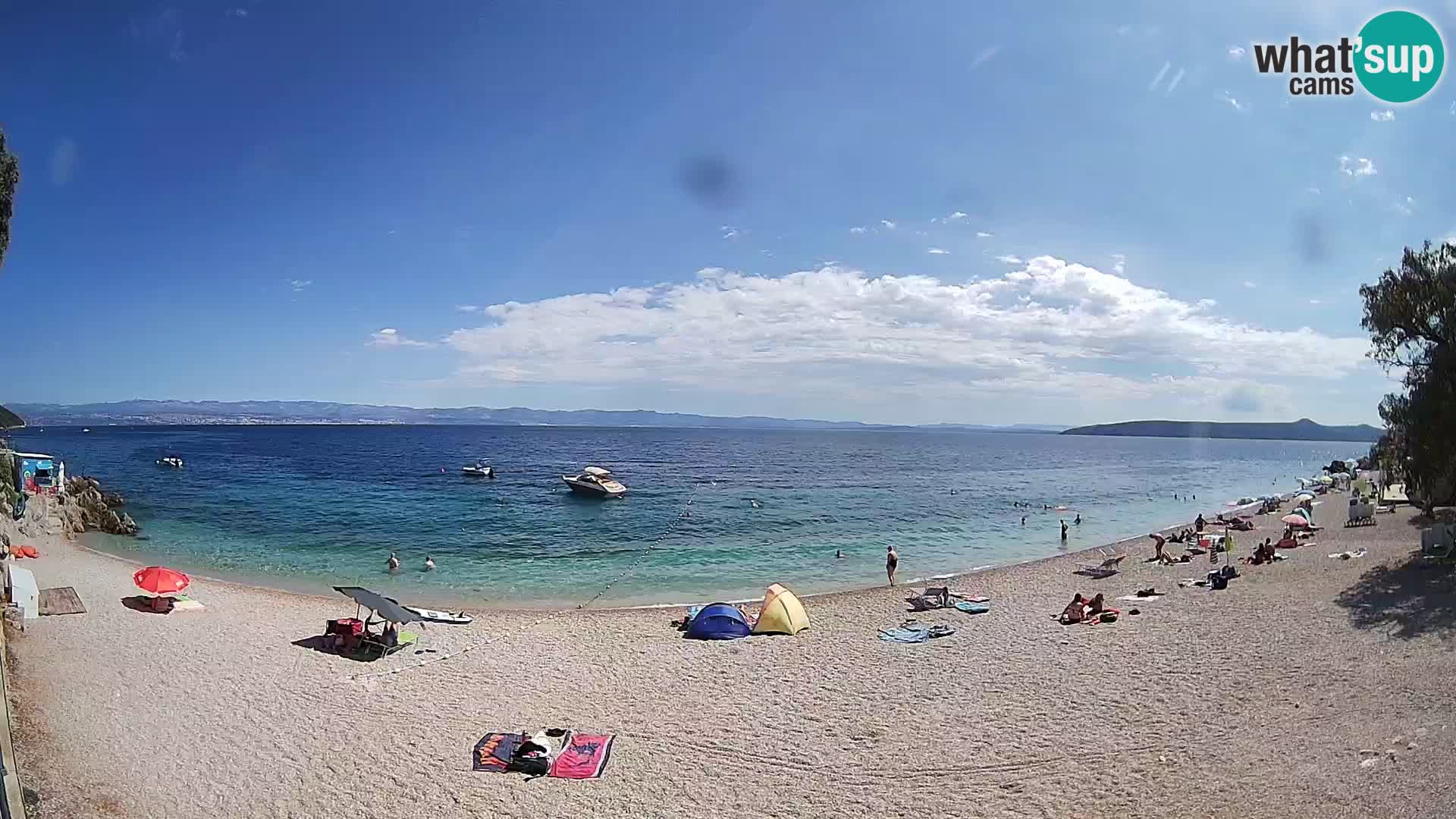 Webcam spiaggia Sv. Ivan | Draga di Moschiena
