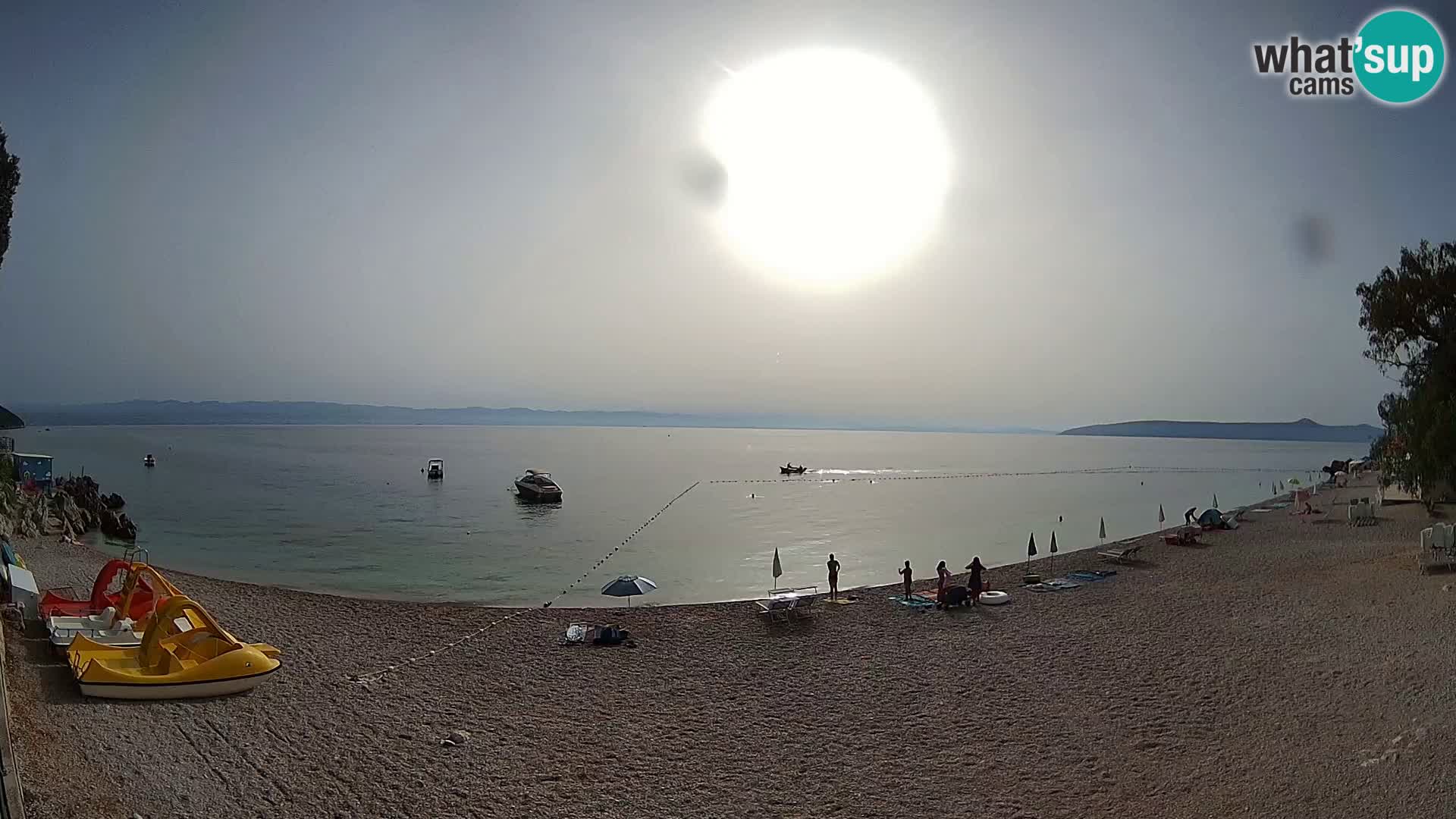 Webcam spiaggia Sv. Ivan | Draga di Moschiena