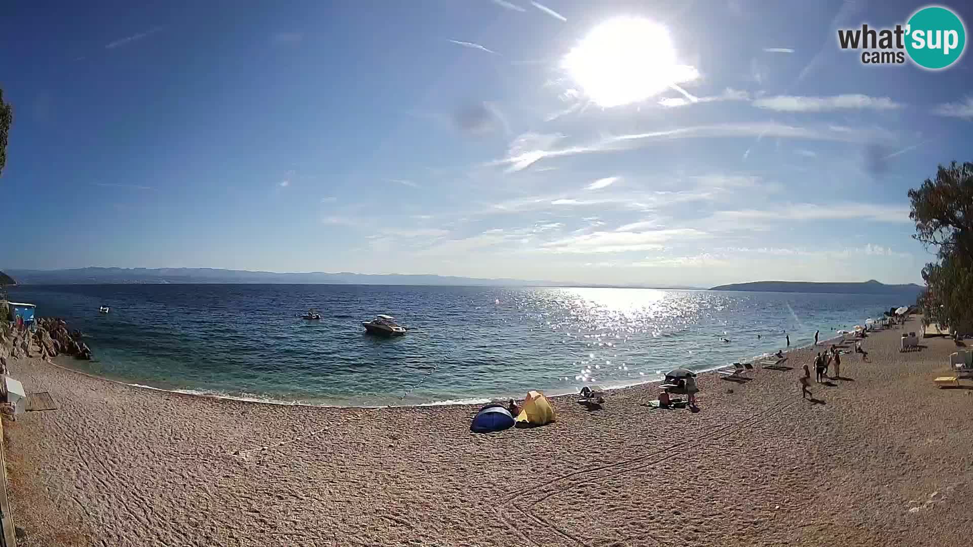 Webcam spiaggia Sv. Ivan | Draga di Moschiena