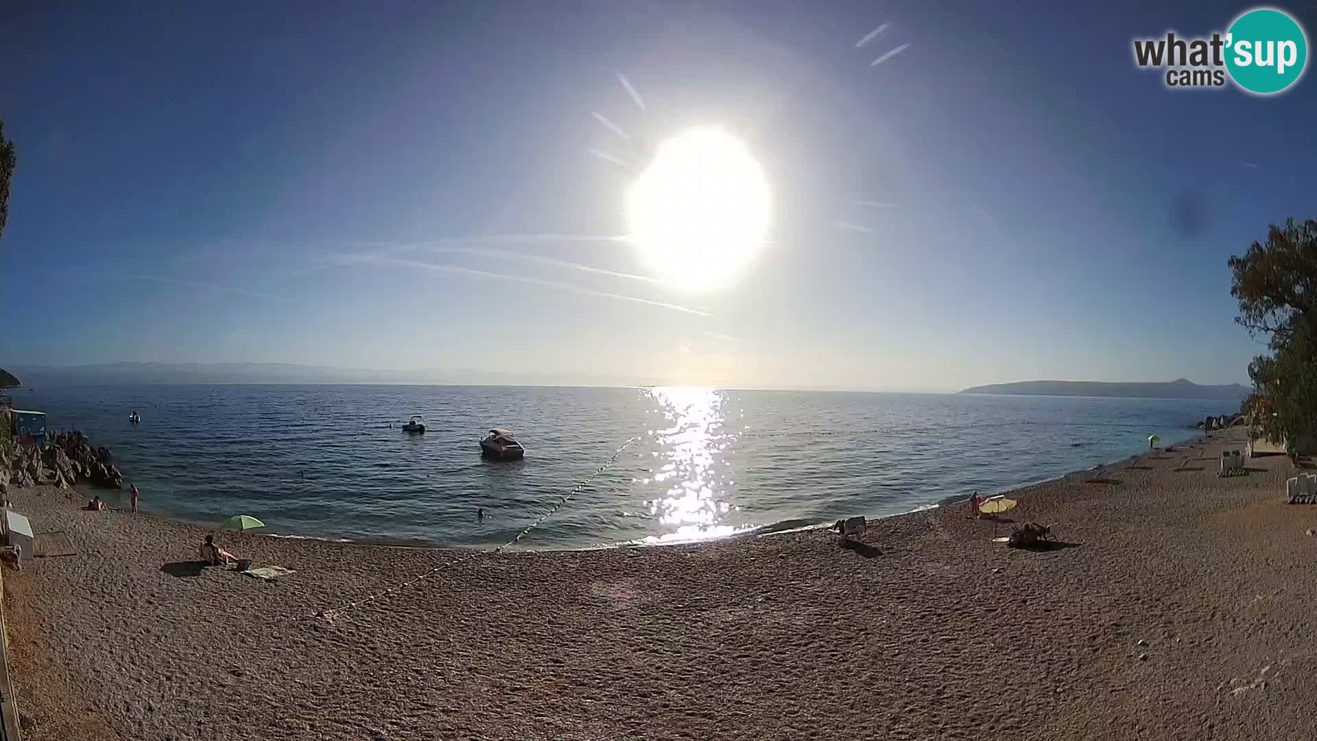 Webcam Sv. Ivan beach | Mošćenička Draga