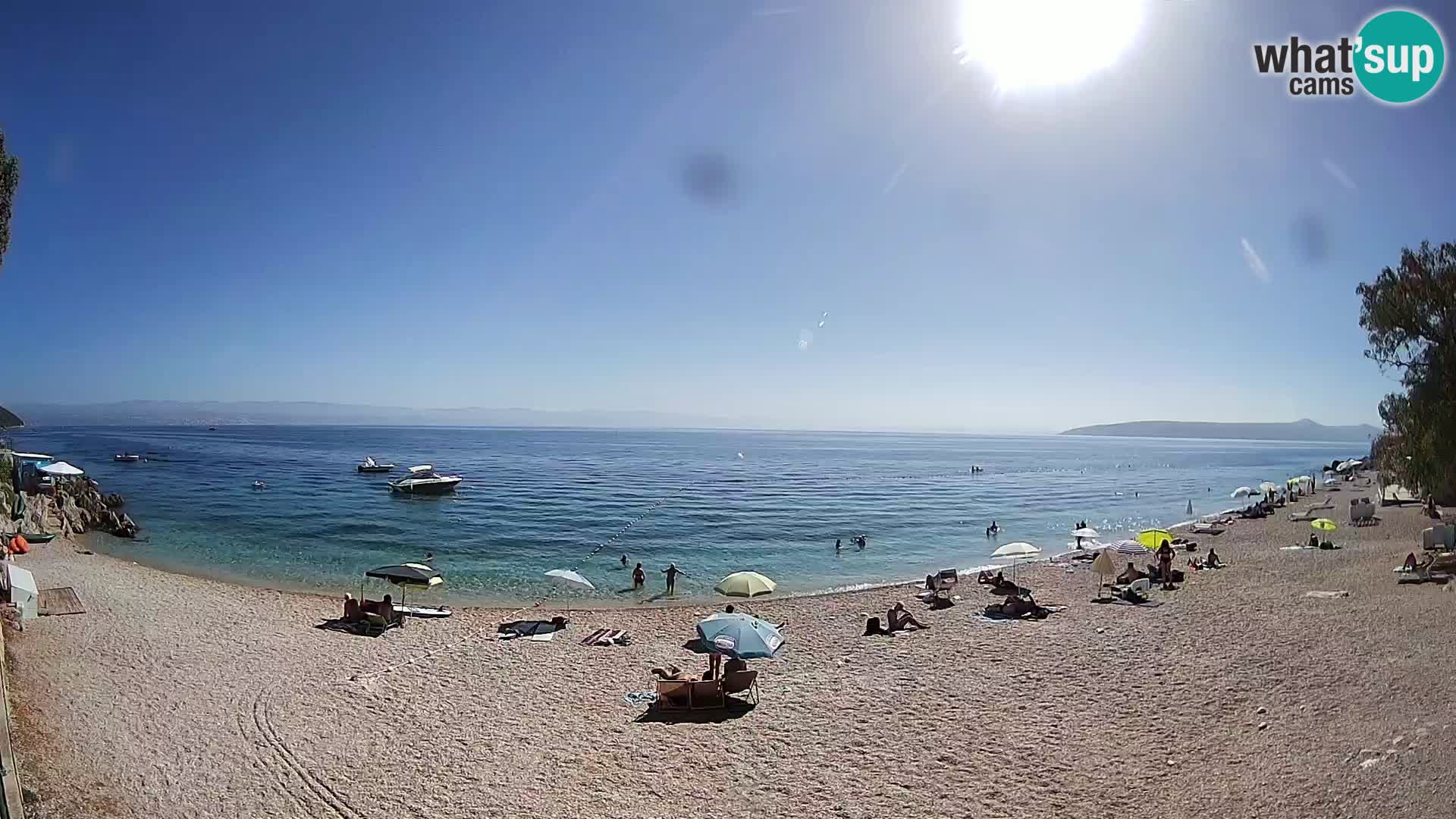 Webcam playa Sv. Ivan | Mošćenička Draga