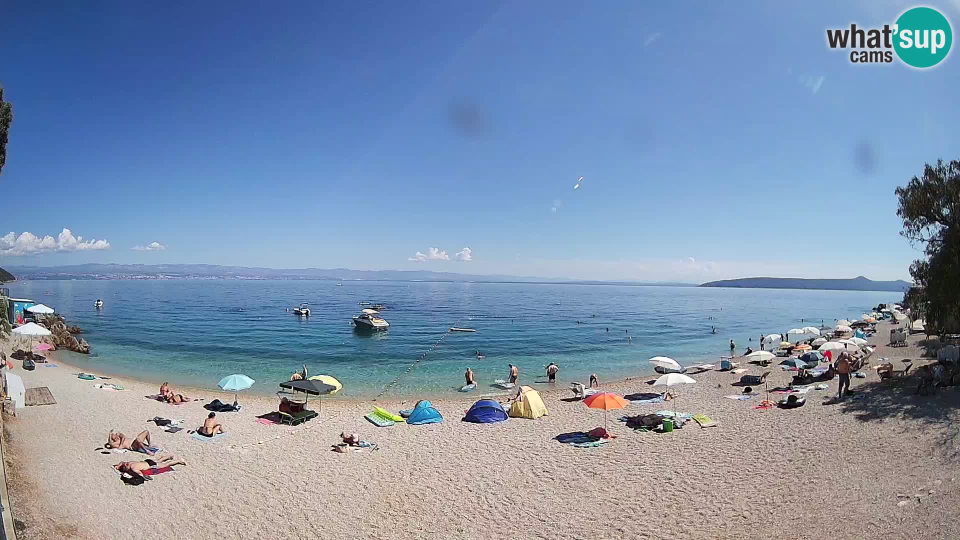 Webcam Sv. Ivan beach | Mošćenička Draga