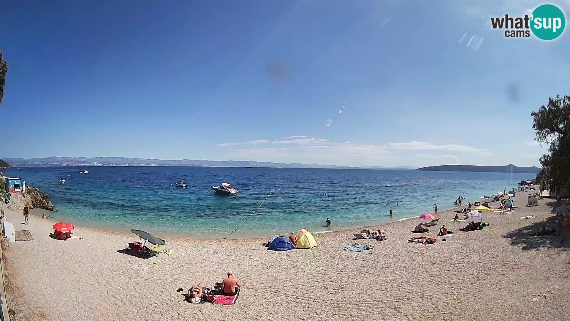 Webcam playa Sv. Ivan | Mošćenička Draga