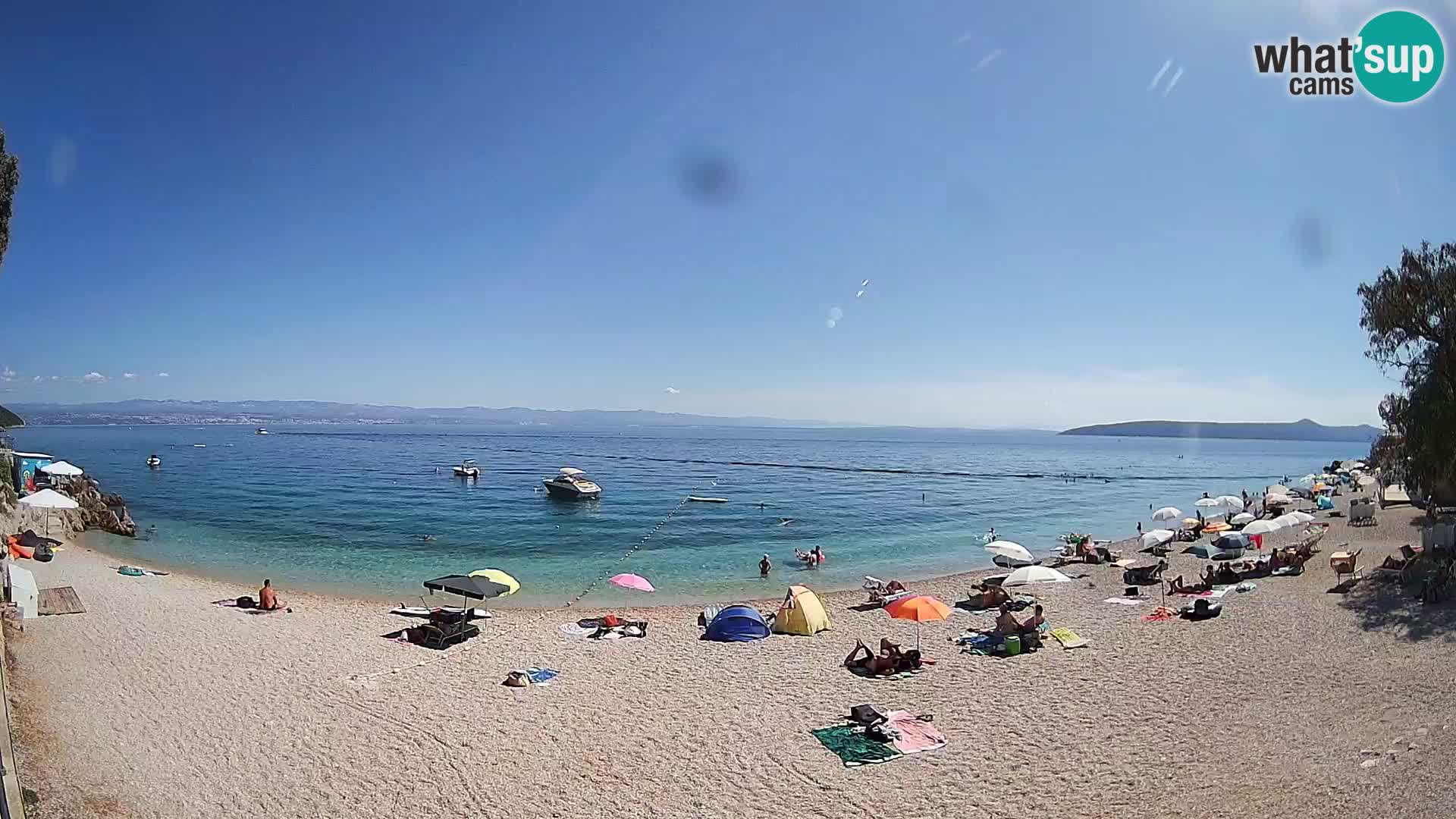 Webcam spiaggia Sv. Ivan | Draga di Moschiena