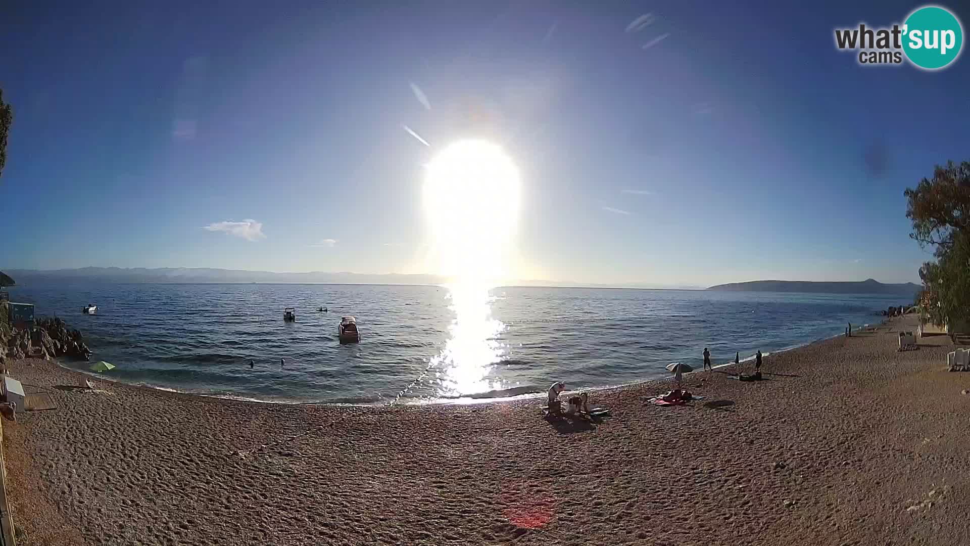 Webcam spiaggia Sv. Ivan | Draga di Moschiena
